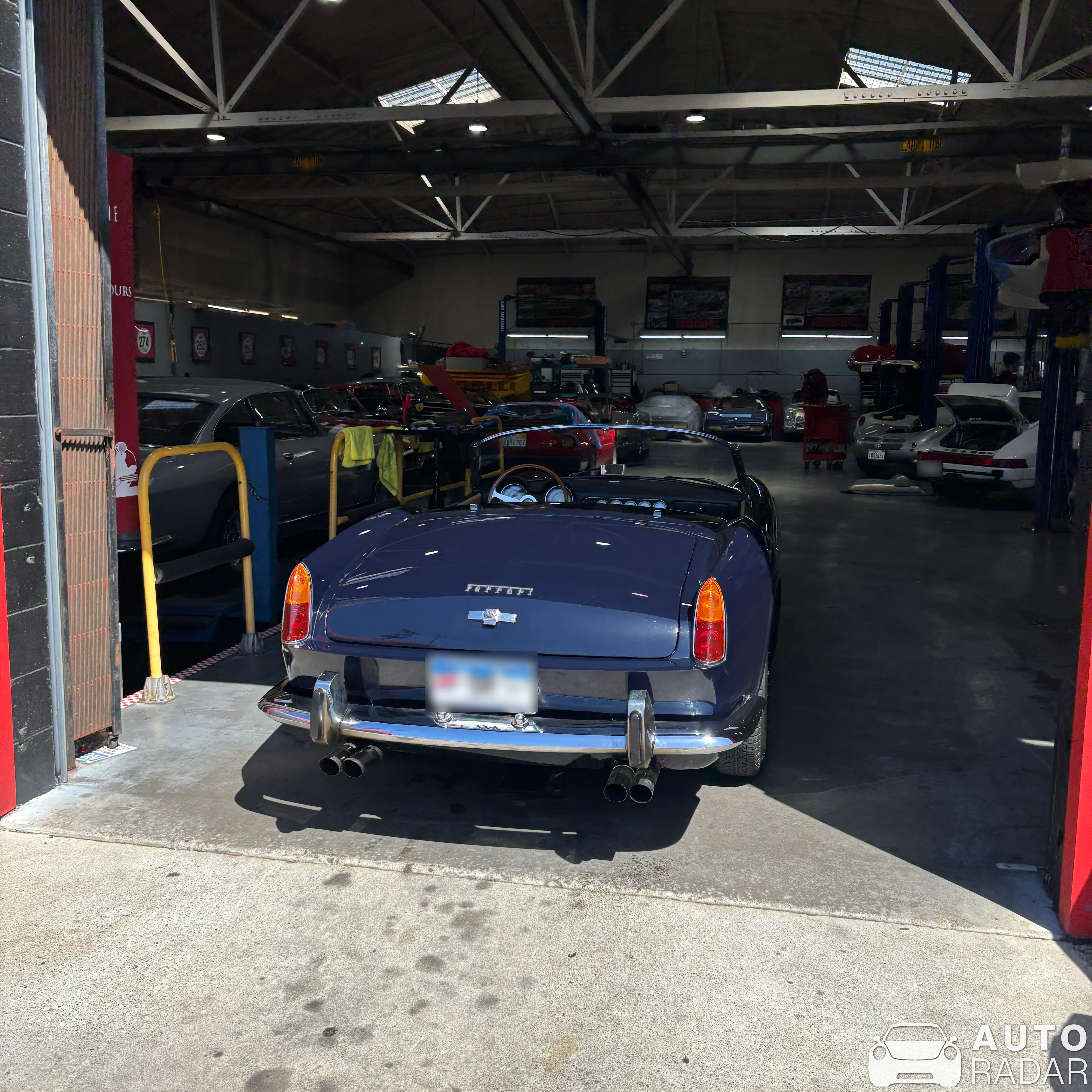 Ferrari 250 GT Cabriolet Pininfarina Series II spotted in Redondo Beach