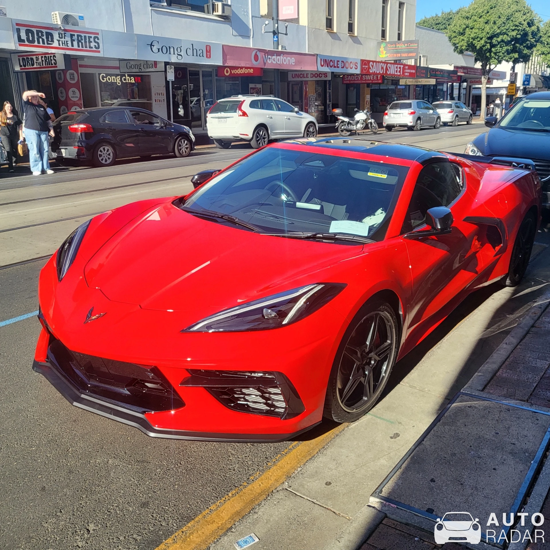 Chevrolet Corvette C8 Stingray spotted in Glenelg, Australia