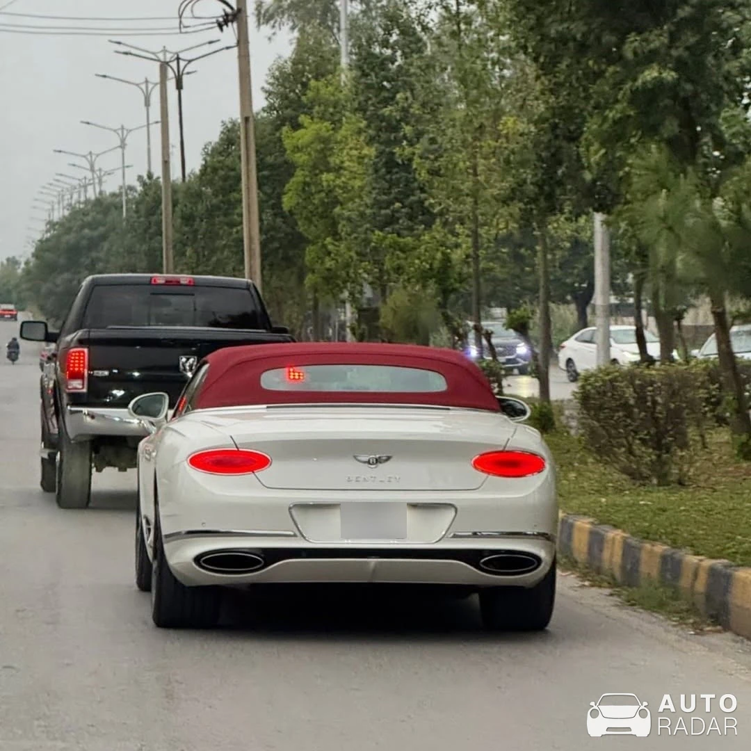 Bentley Continental GT spotted in Islamabad