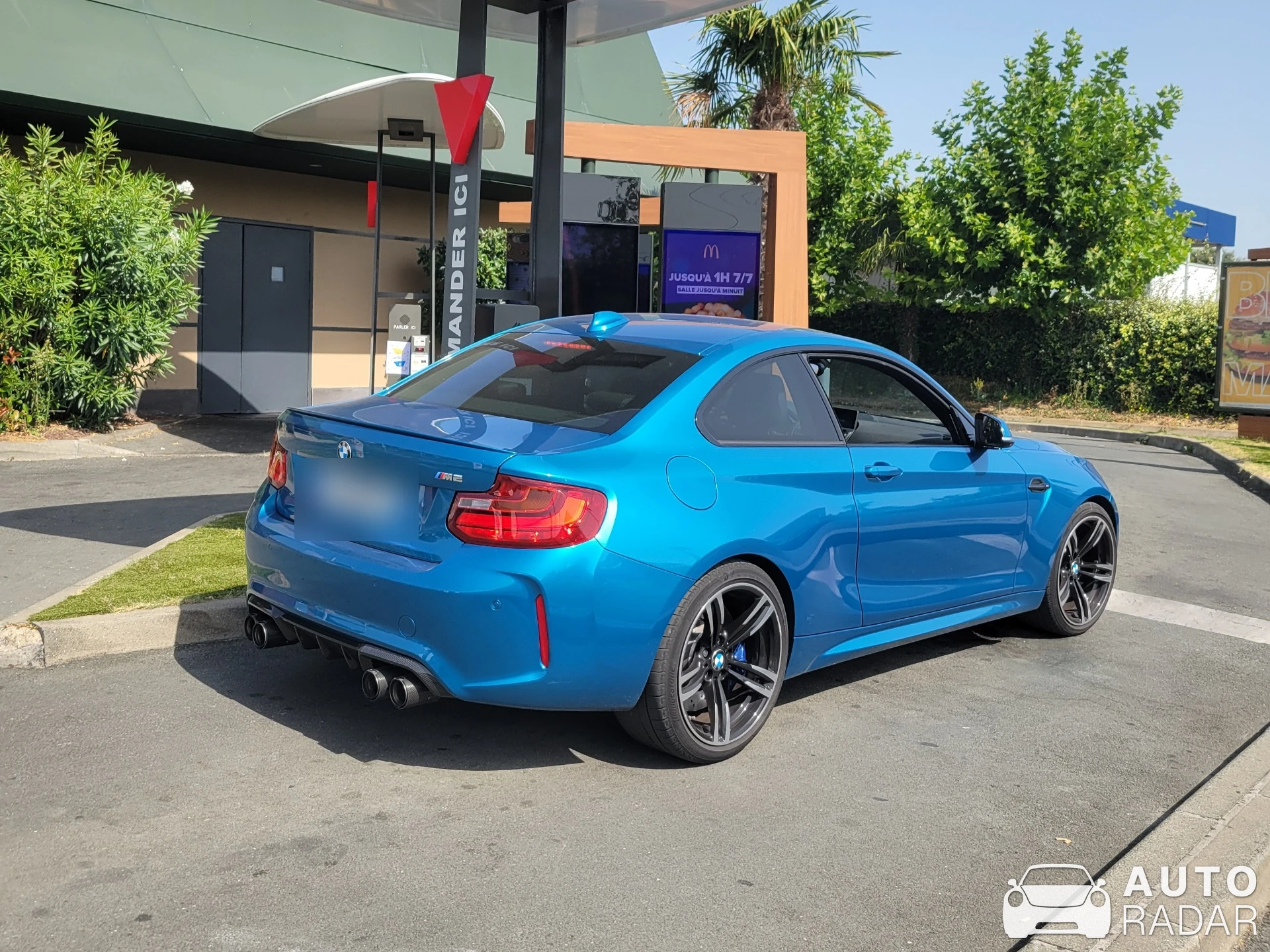 BMW M2 F87 Coupé Competition spotted in Royan