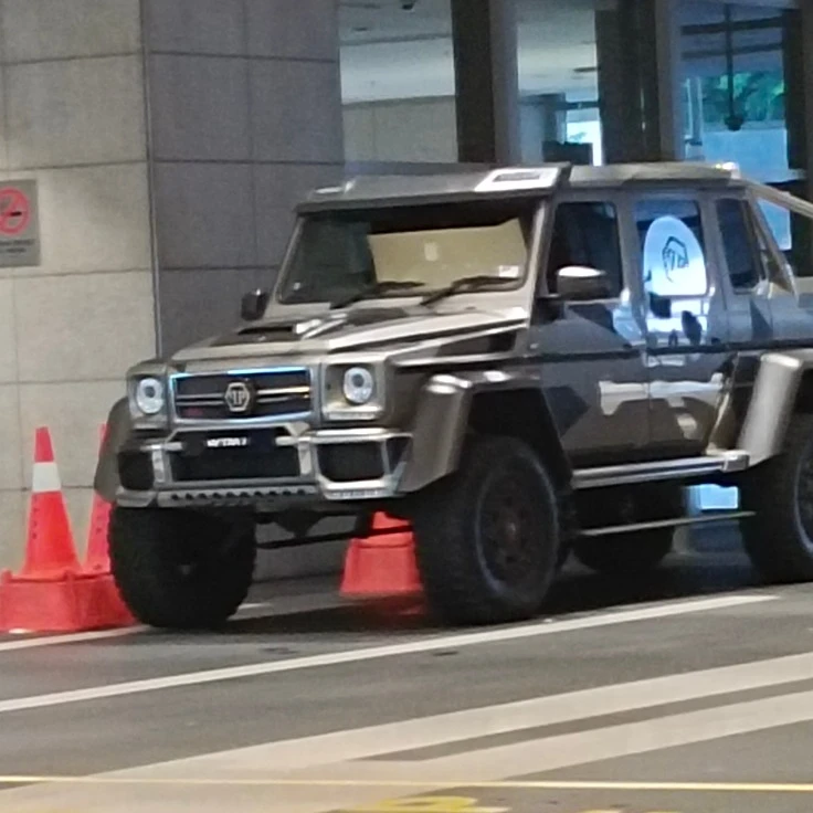 Mercedes-AMG Brabus G 800 XLP Adventure 6x6 spotted in Kuala Lumpur