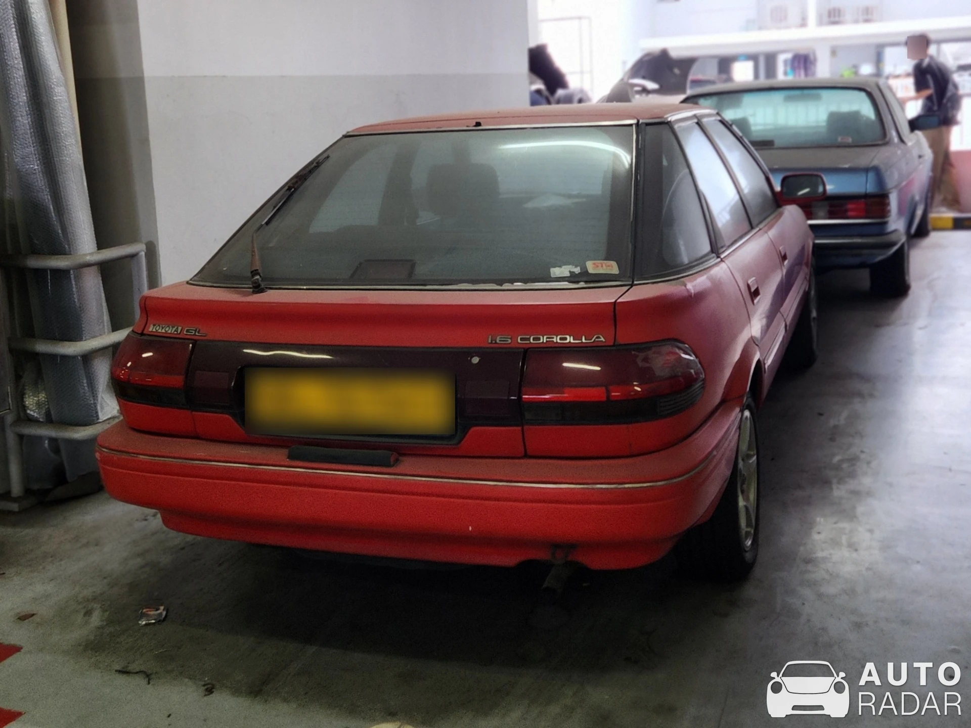 Toyota Corolla E90 spotted in Singapore