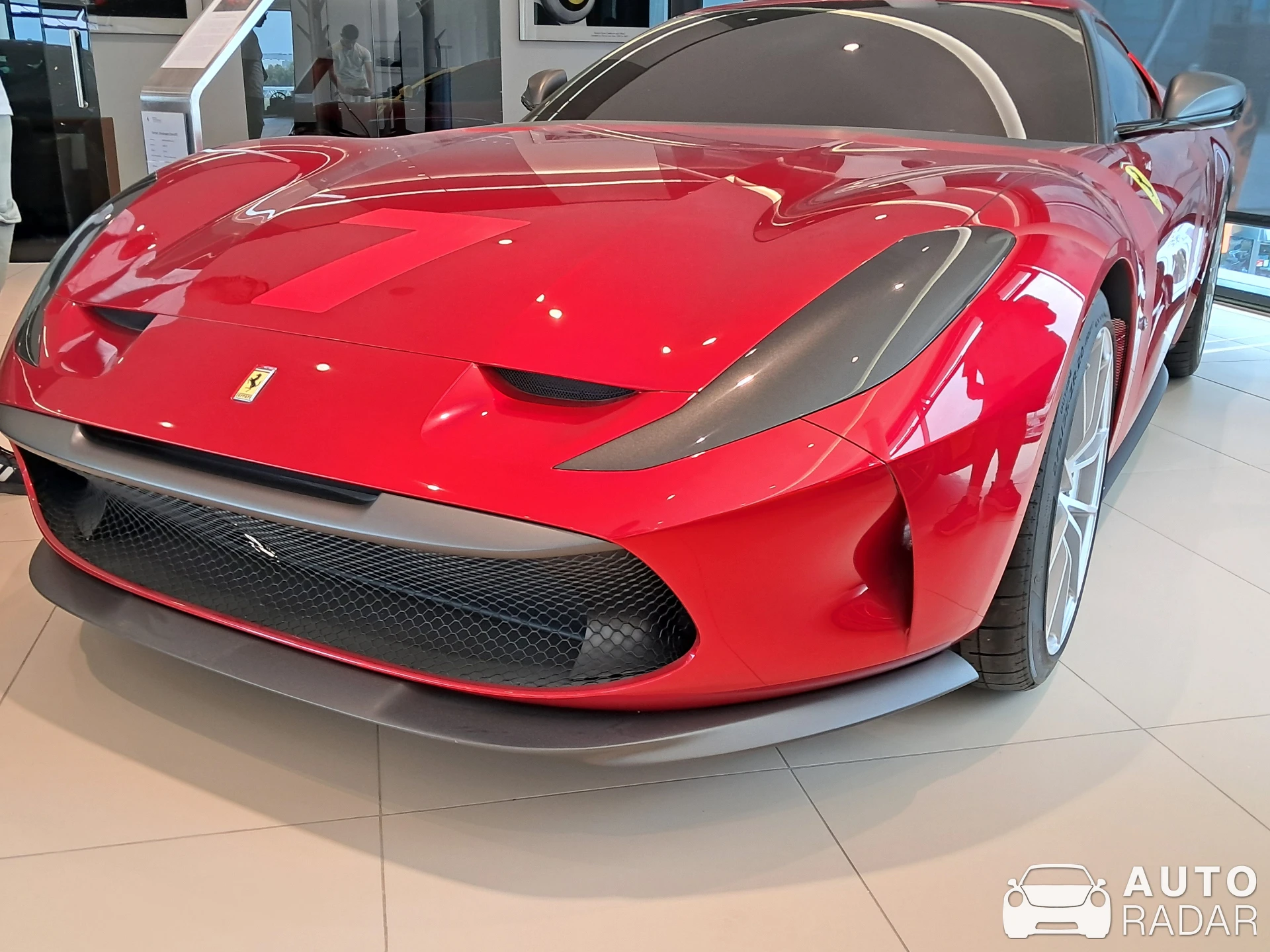 Ferrari Omologata spotted in Böblingen
