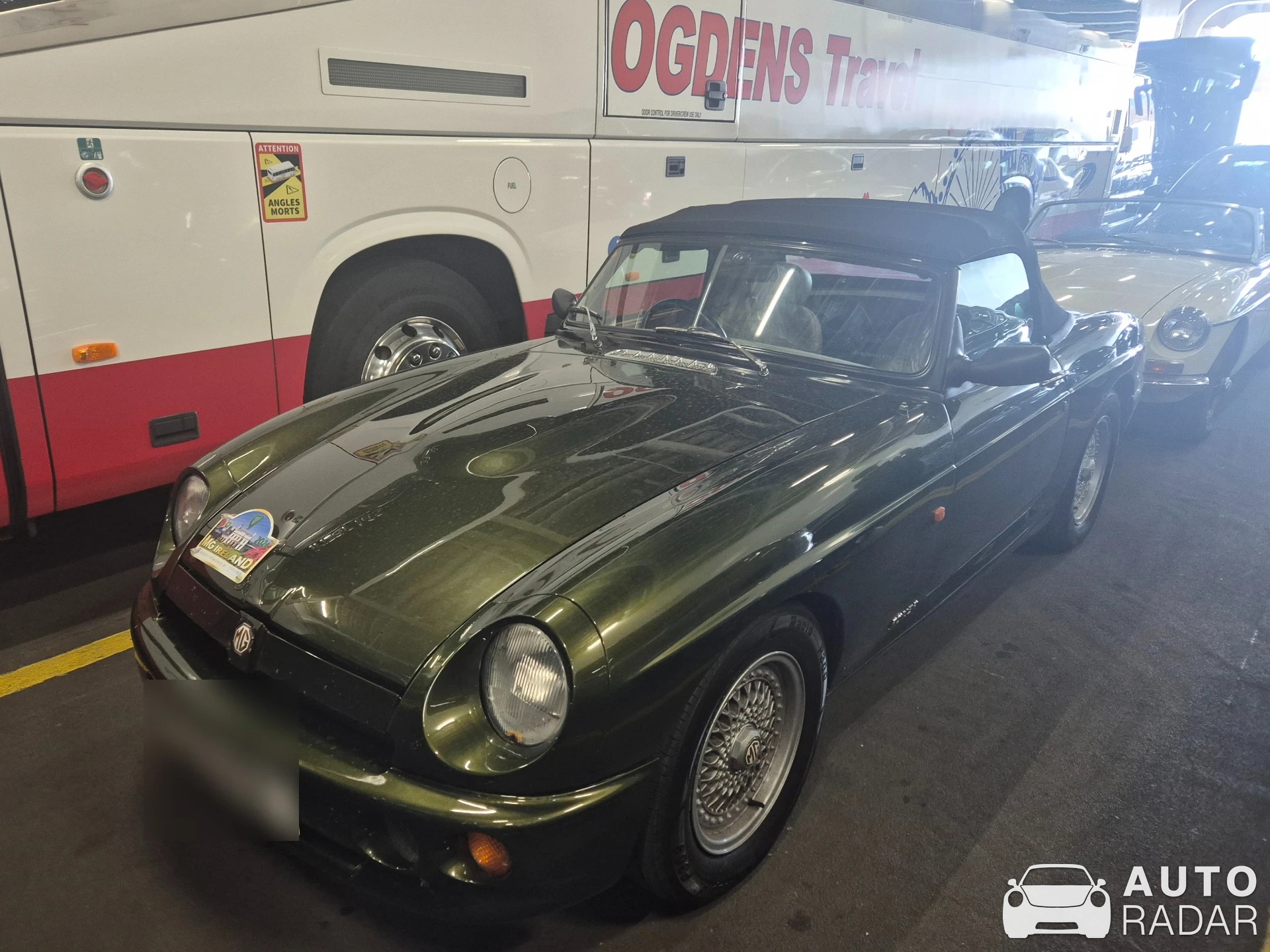 MG RV8 spotted in Dublin