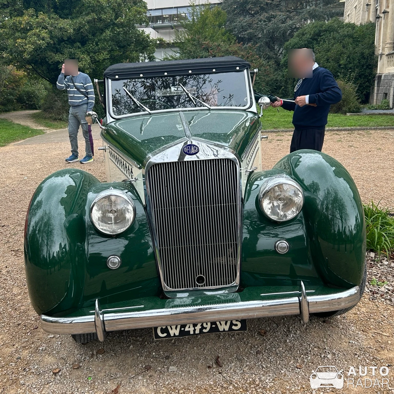 Delage D12 spotted in Écully, France