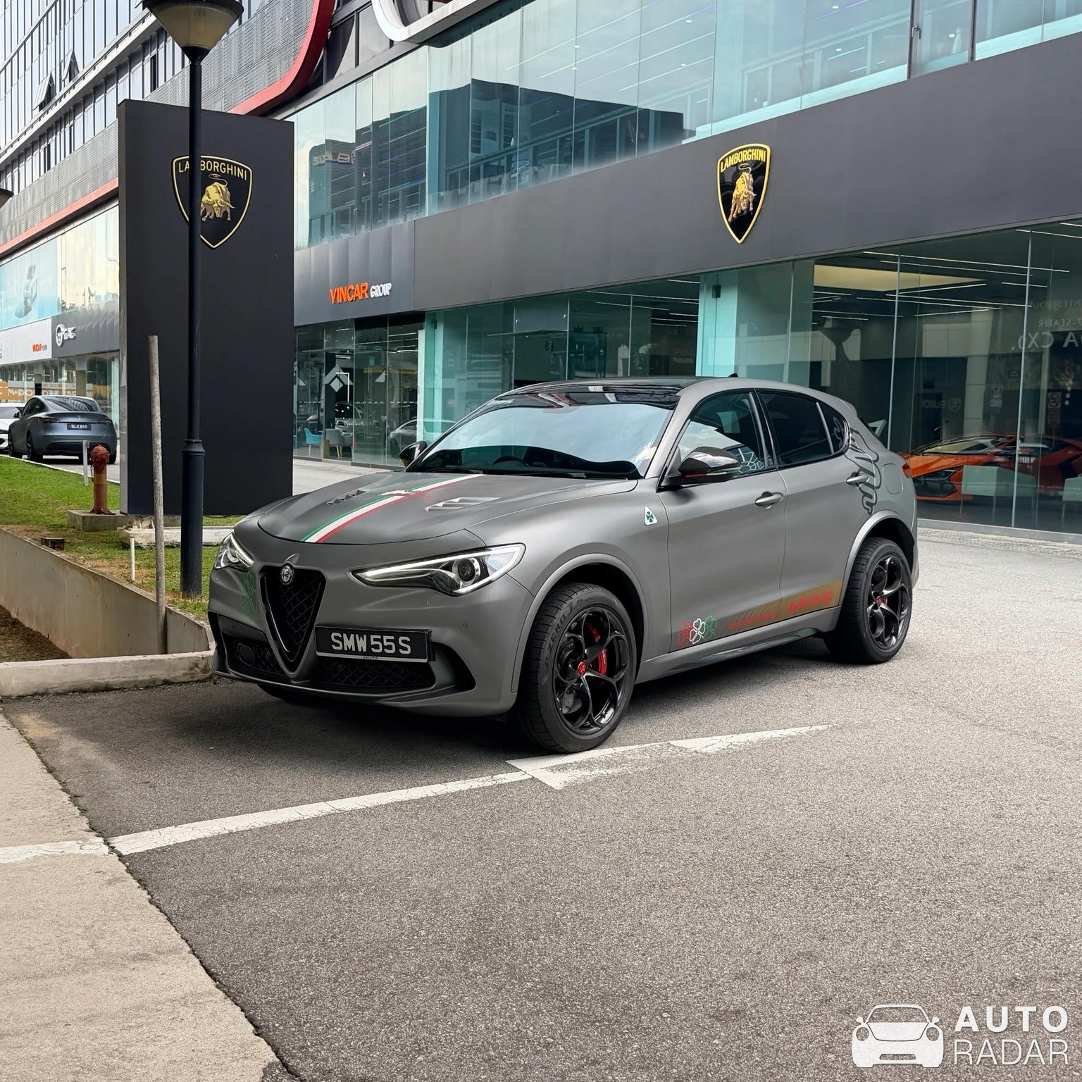 Alfa Romeo Stelvio Quadrifoglio NRING spotted in Singapore