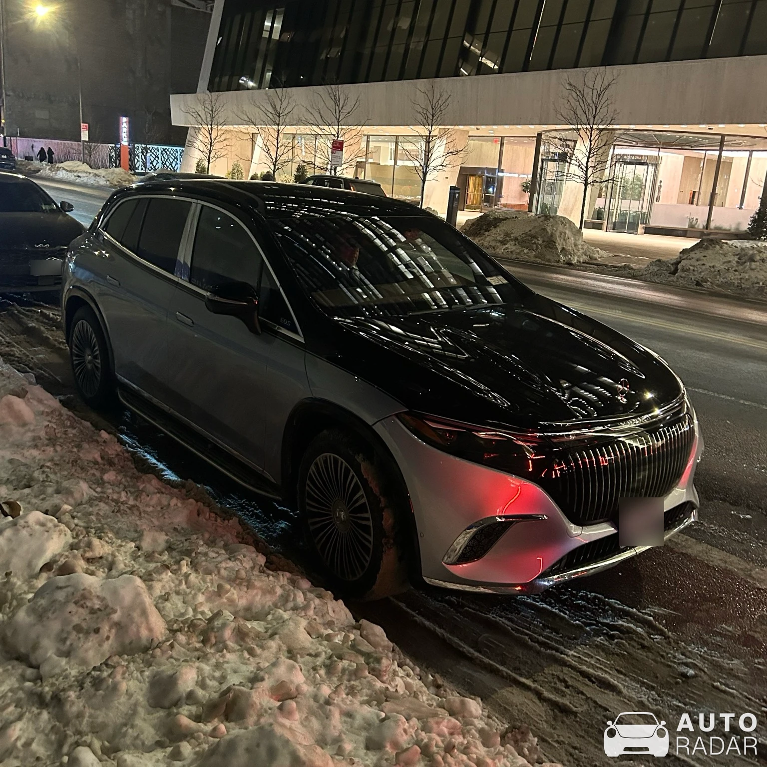 Mercedes-Maybach EQS spotted in New York, United States