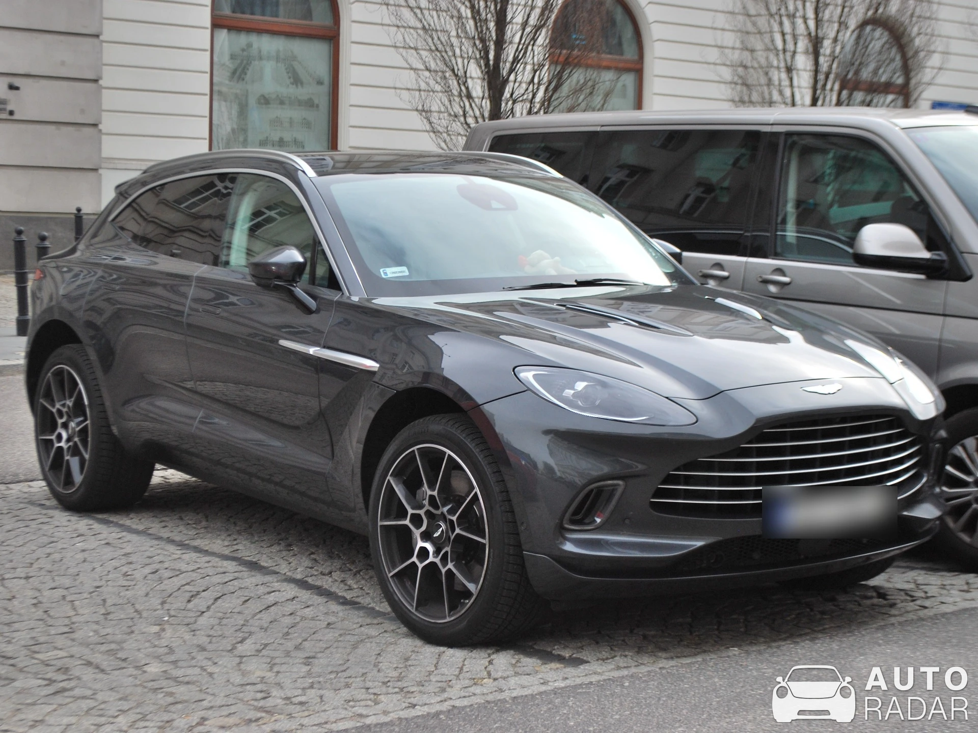 Aston Martin DBX spotted in Warszawa, Poland