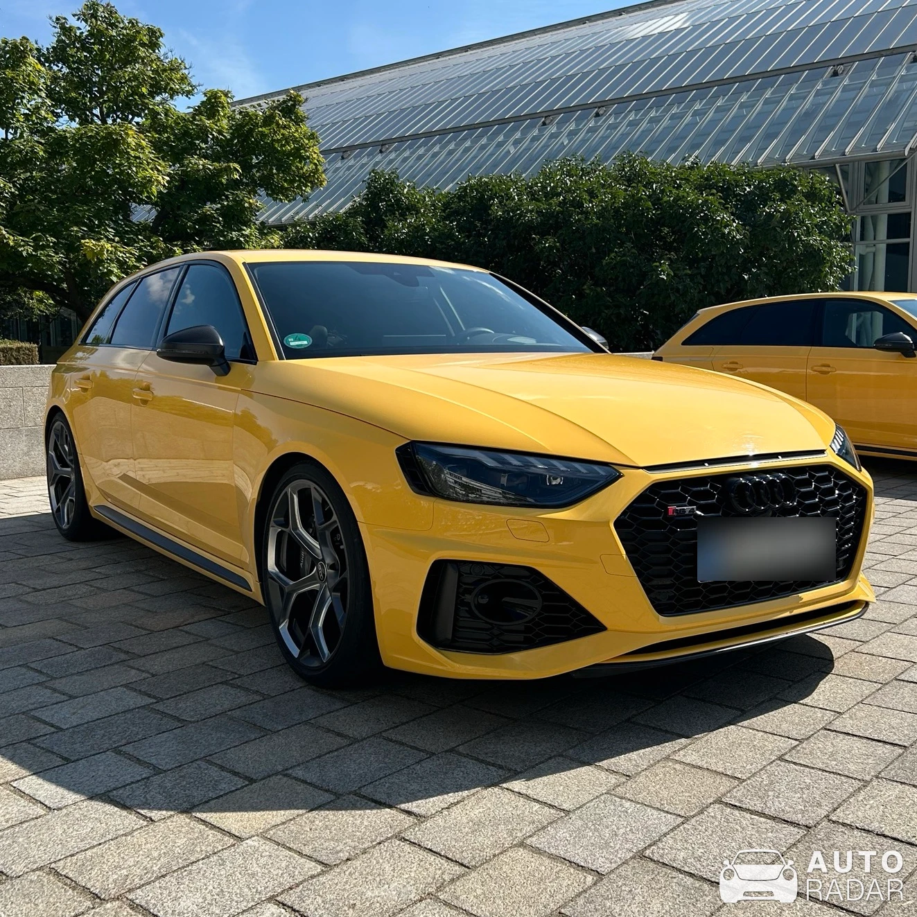 Audi RS4 Avant B9 Edition 25 Years spotted in Ingolstadt