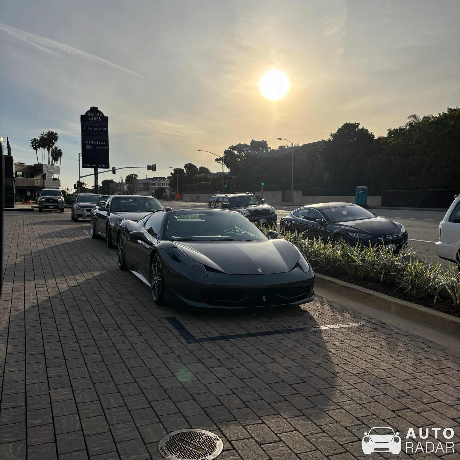 Ferrari 458 Spider spotted in Malibu, United States