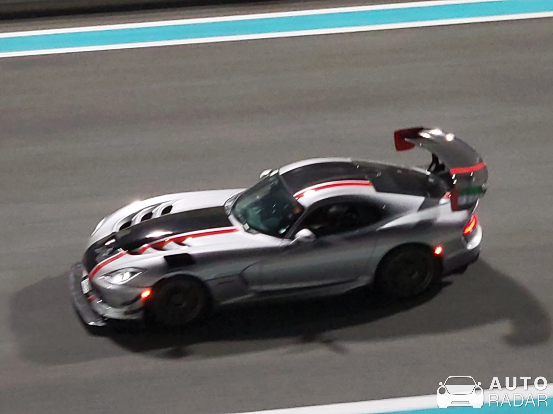 Dodge Viper ACR spotted in Abu Dhabi, United Arab Emirates