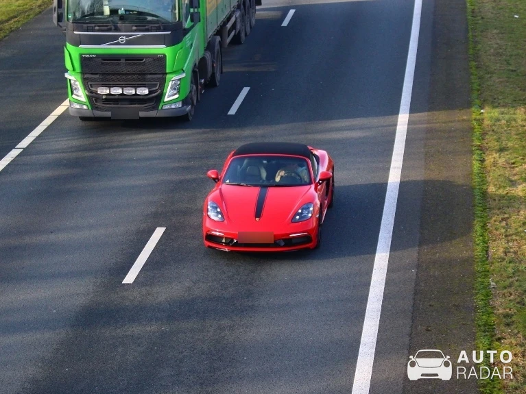 Porsche 718 Boxster S spotted in Enschede, Netherlands