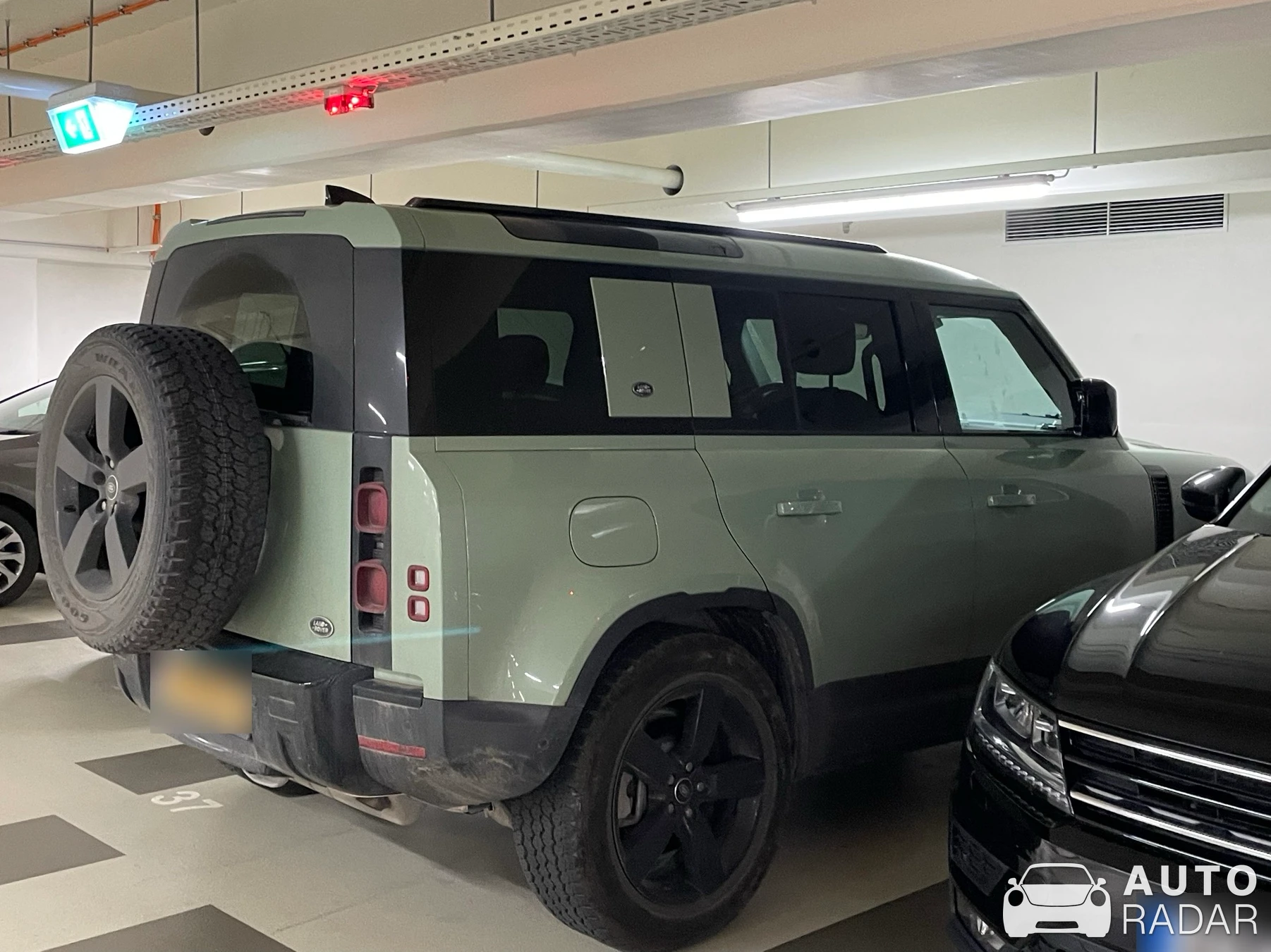 Land Rover Defender 110 75th Limited Edition spotted in Luxemburg