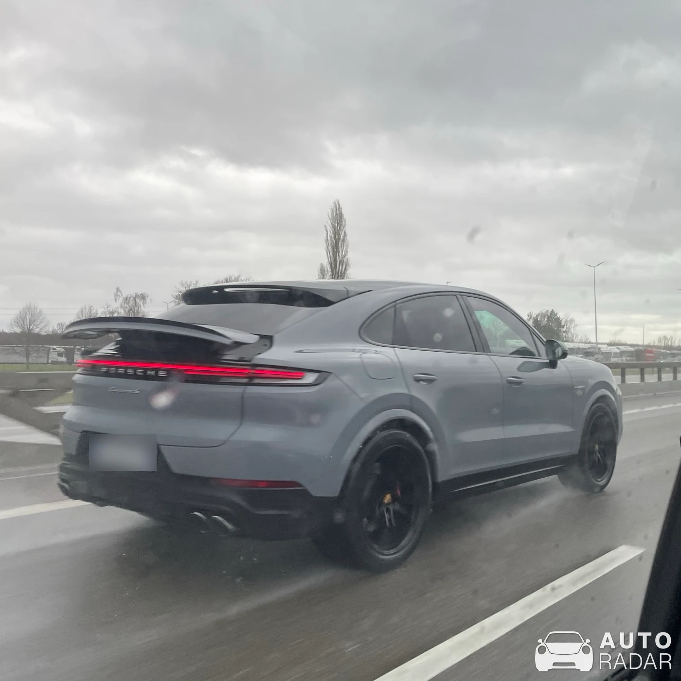 Porsche Cayenne Coupé Turbo S E-Hybrid spotted in Steige