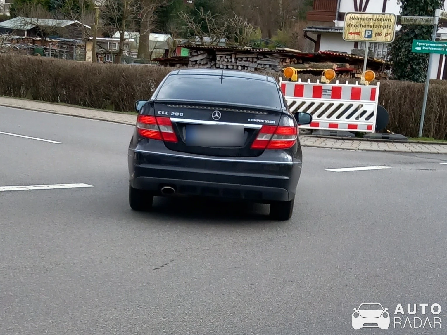 Mercedes-Benz CLA-Klasse 200 spotted in Zwönitz