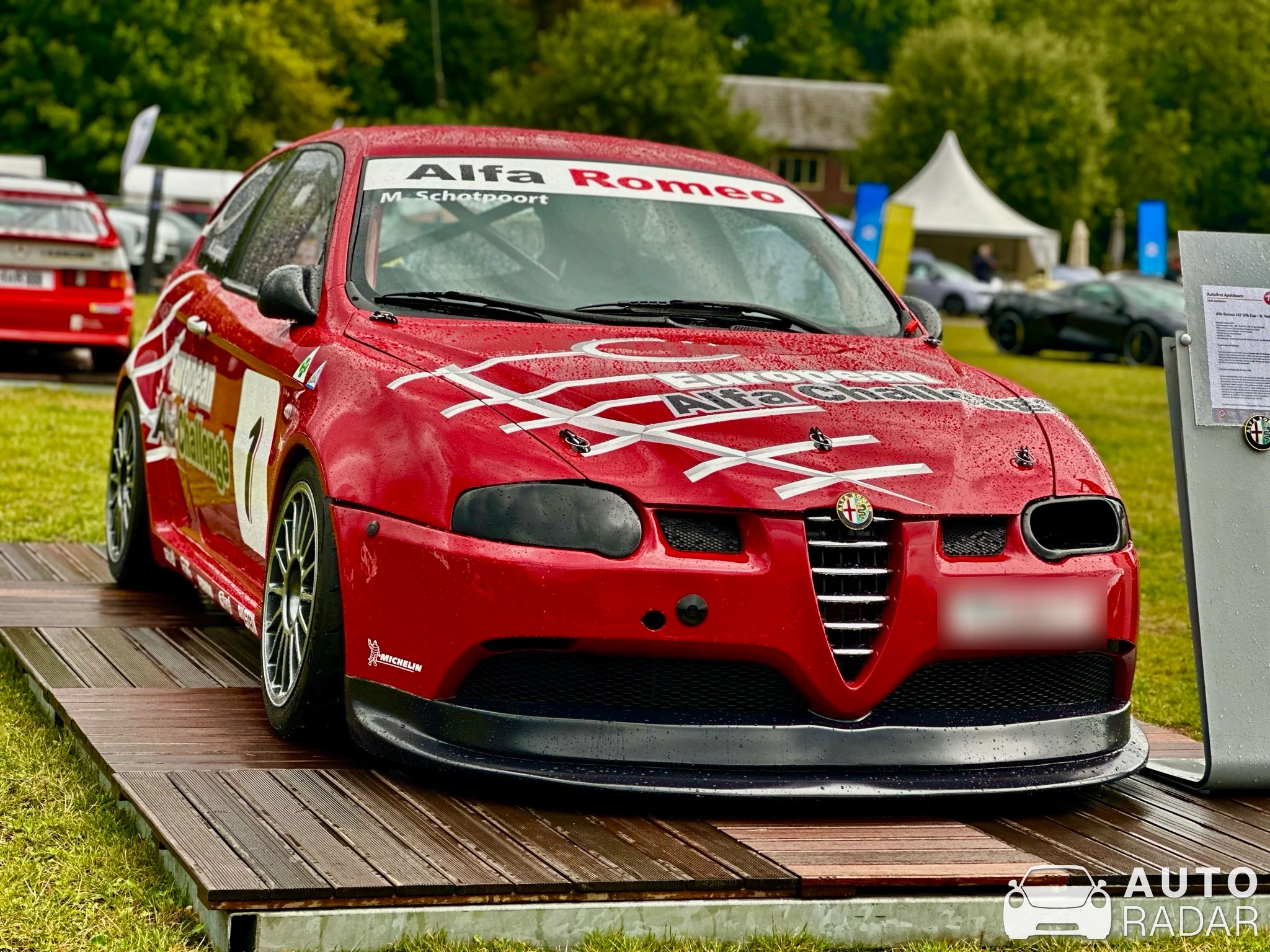 Alfa Romeo 147 GTA Cup spotted in Beesd