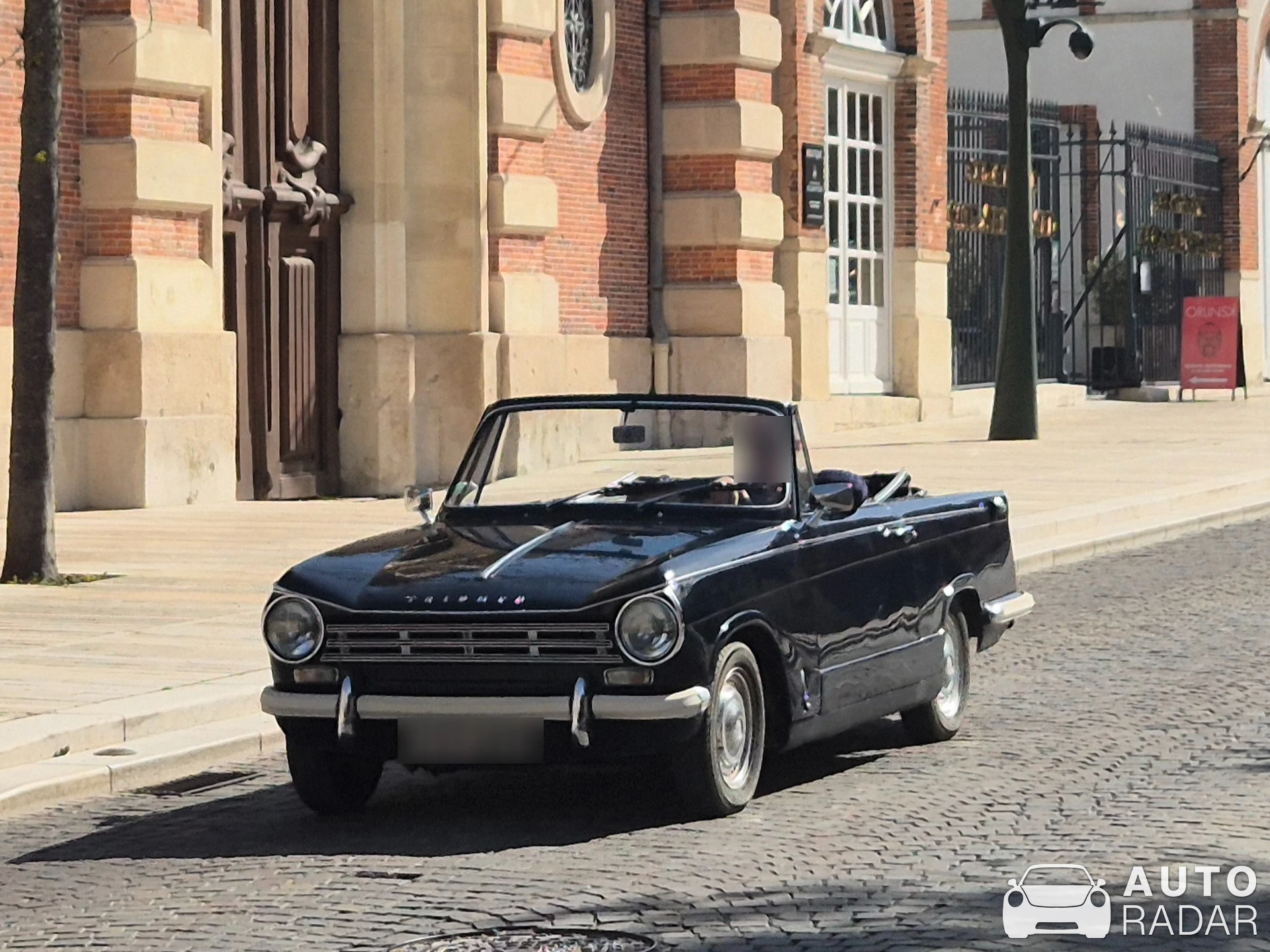 Triumph Herald 1200 Convertible spotted in Épernay