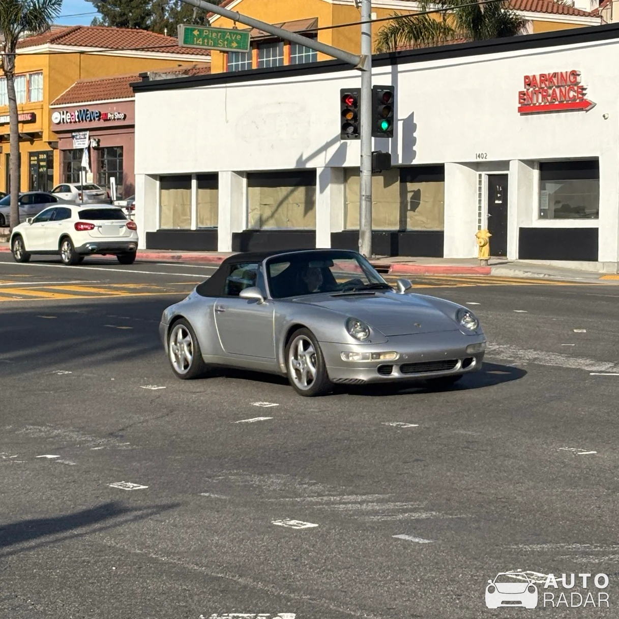 Porsche 993 Carrera Cabriolet spotted in Hermosa Beach, United States