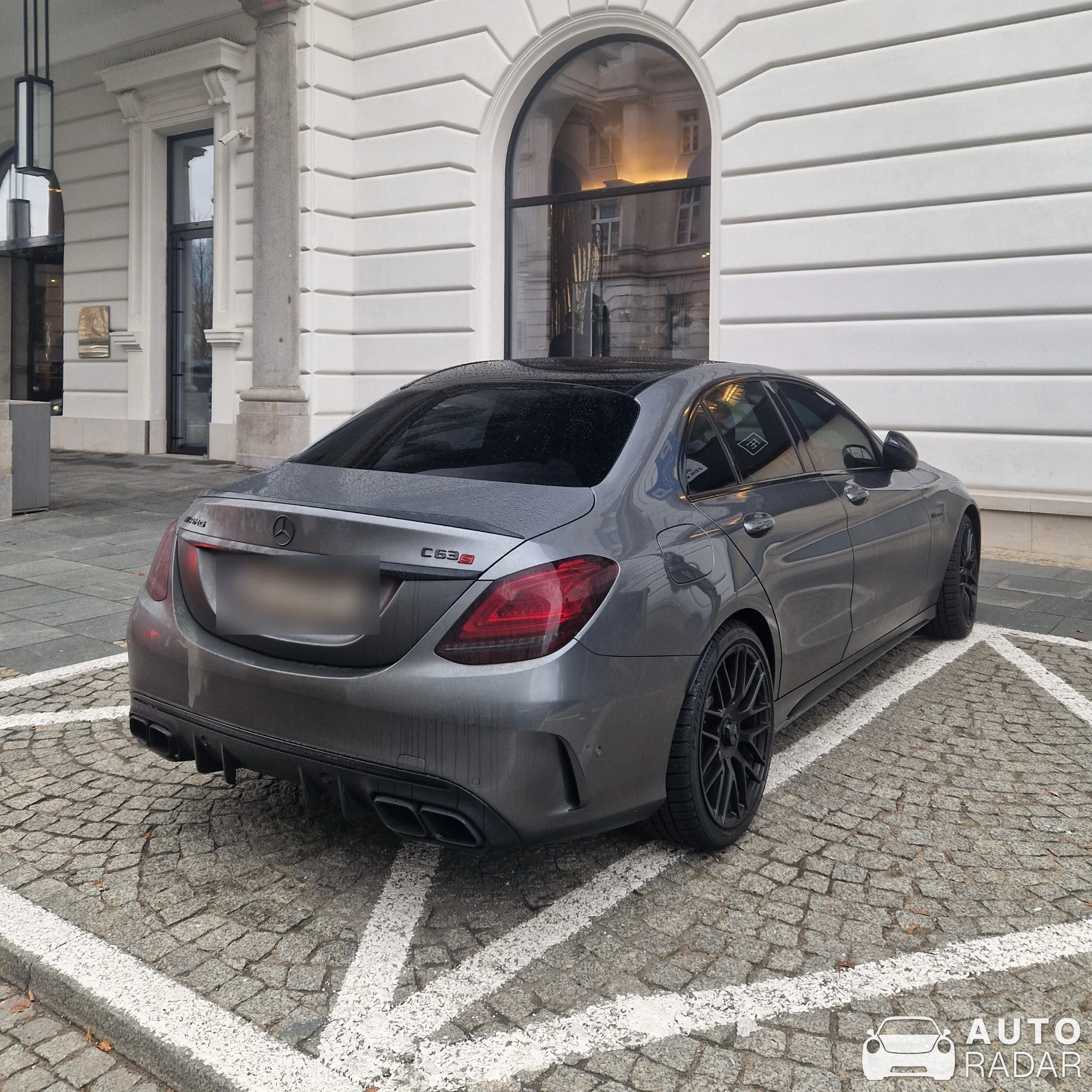 Mercedes-AMG C 63 S W205 spotted in Warszawa, Poland