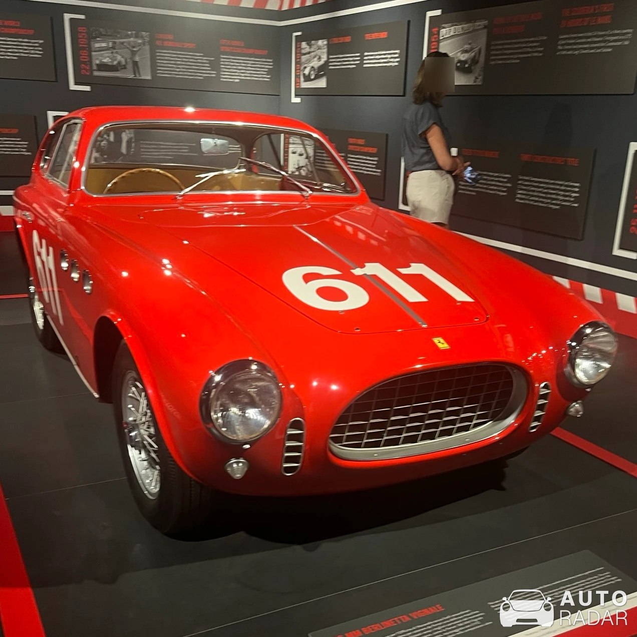 Ferrari 166 MM Vignale Berlinetta spotted in Maranello
