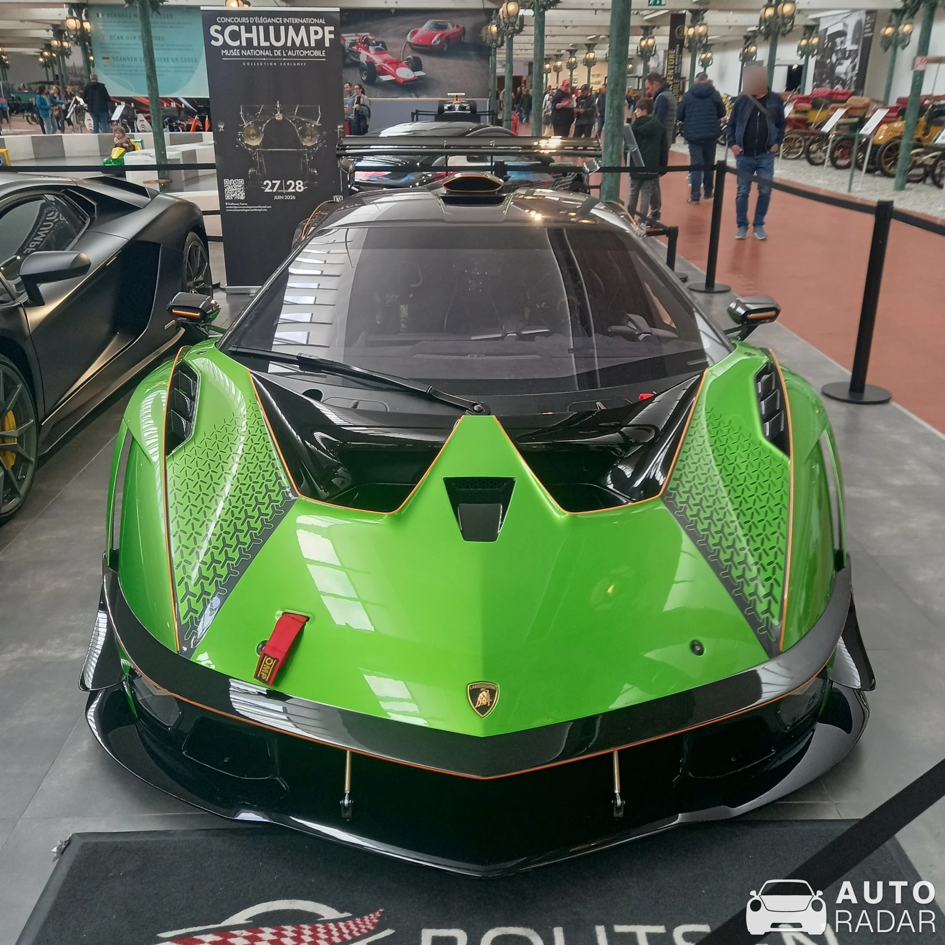 Lamborghini Essenza SCV12 spotted in Mulhouse