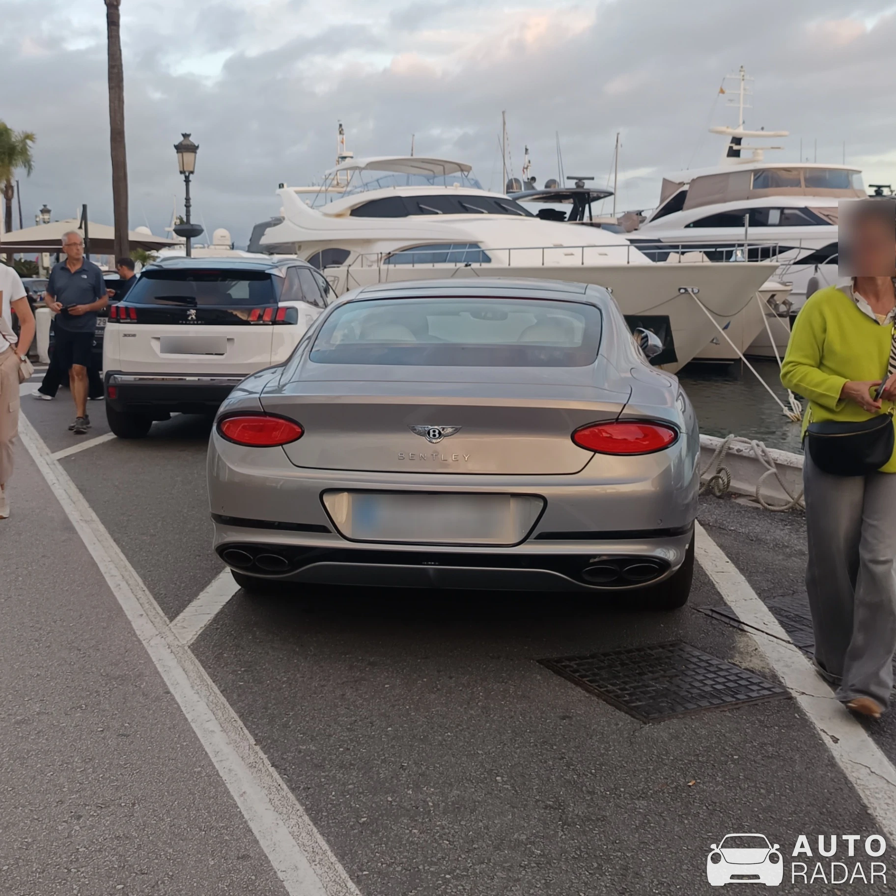 Bentley Continental GT spotted in Andalusia, Spain