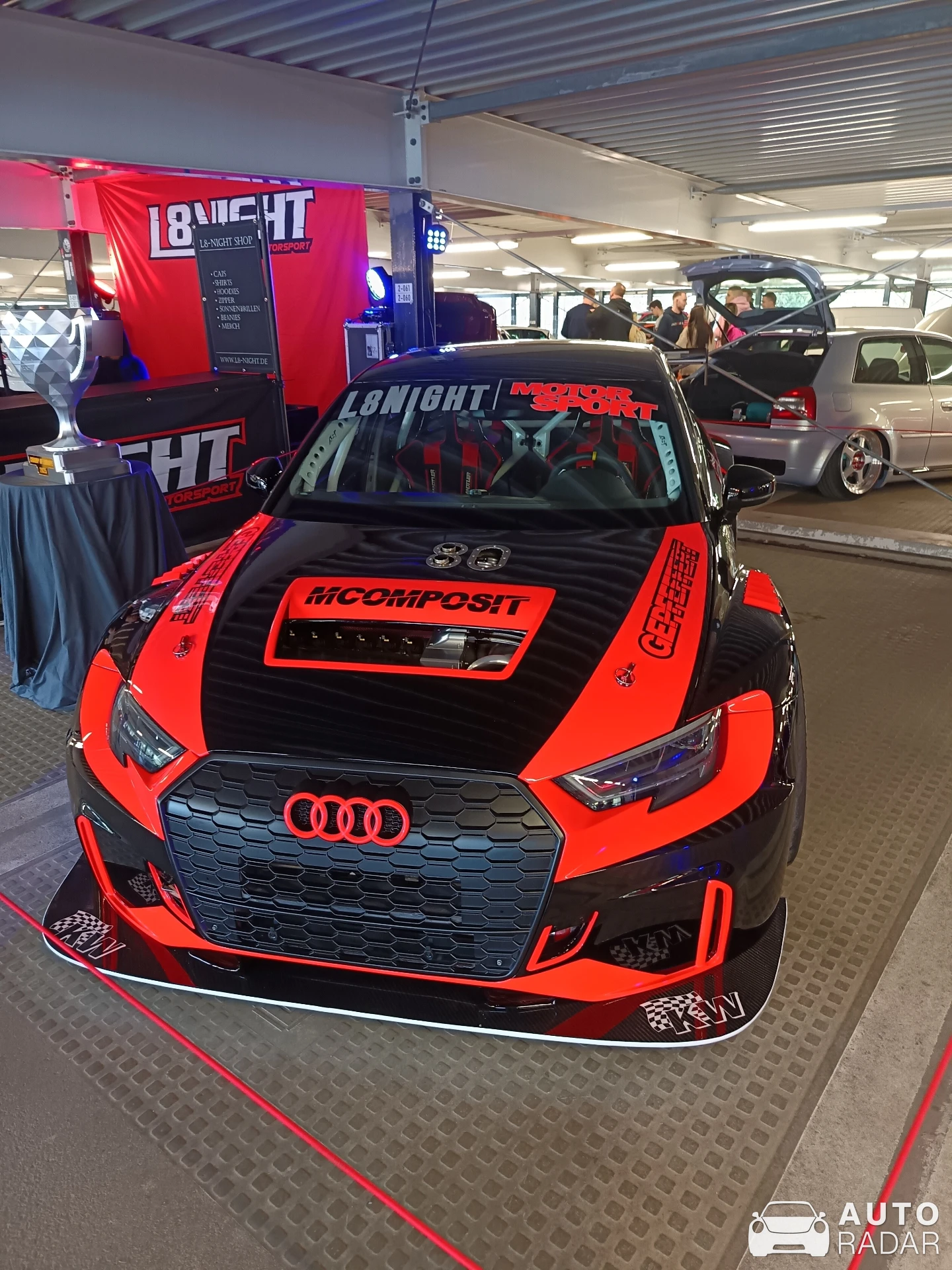 Audi RS3 Sedan LMS spotted in Schöneck