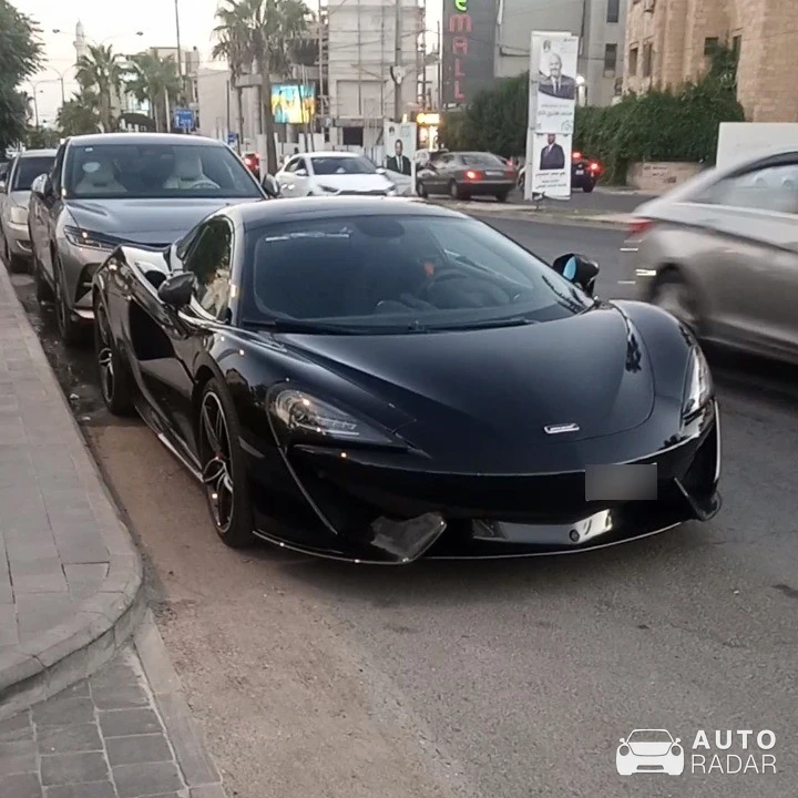 McLaren 570S spotted in Amman, Jordan