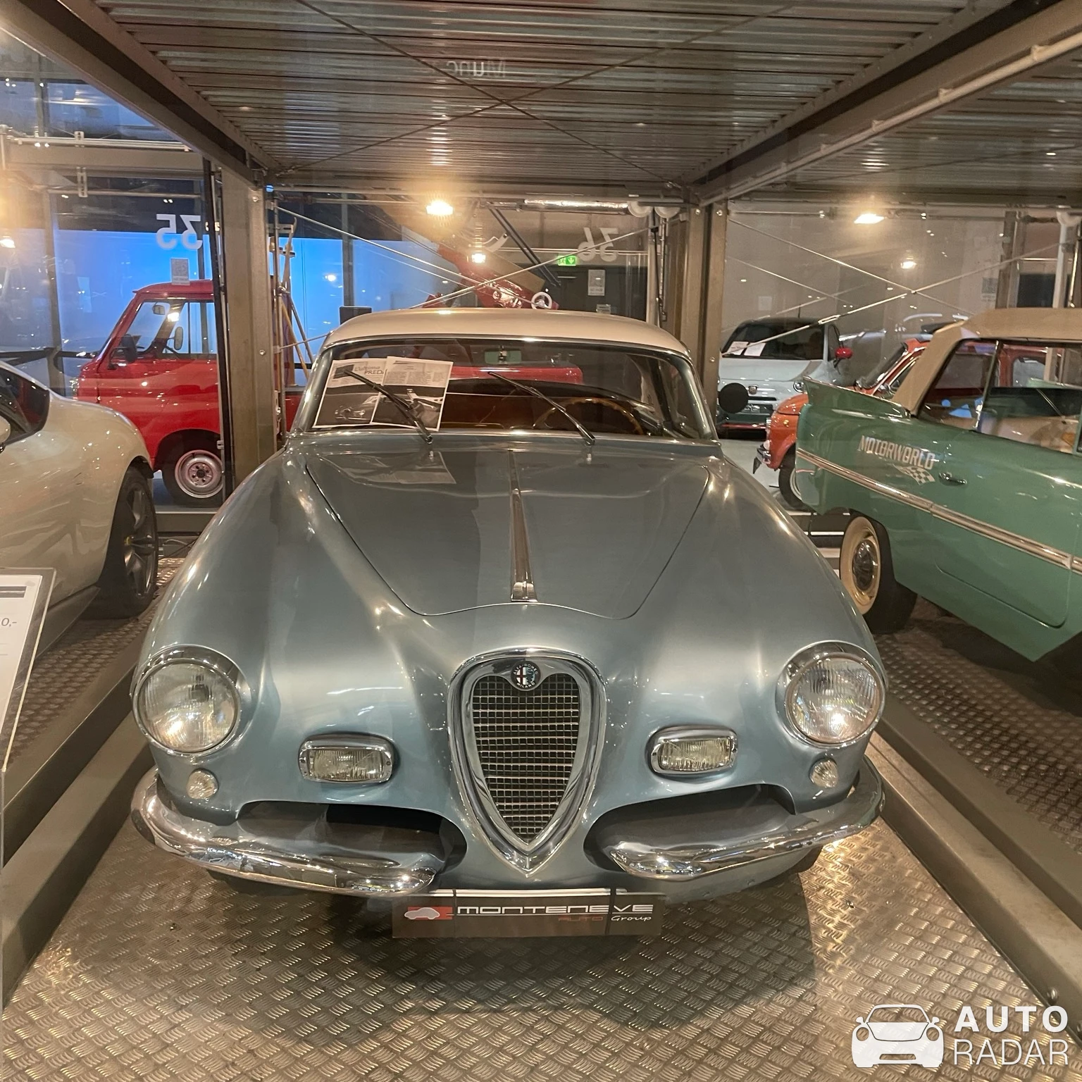 Alfa Romeo 1900C Super Sprint spotted in München