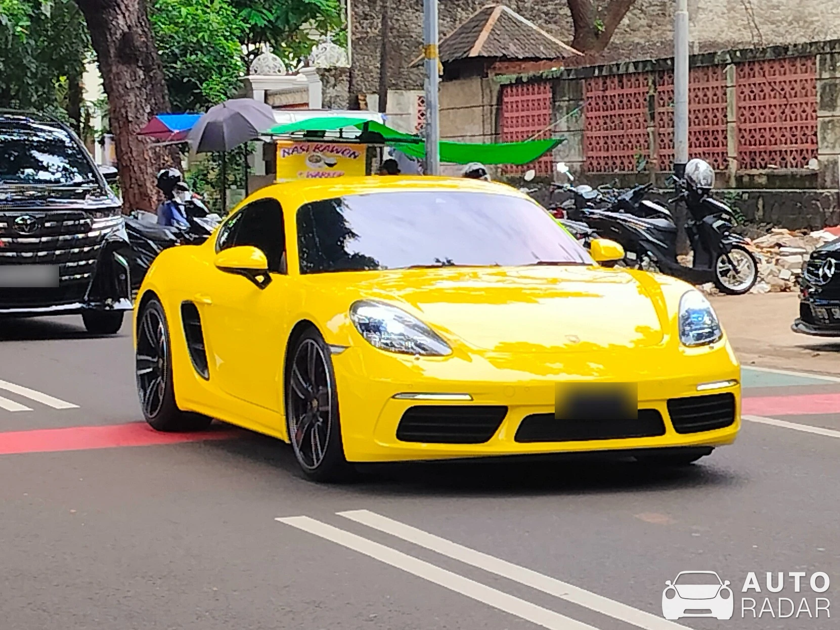 Porsche 718 Boxster spotted in Kota Jakarta Selatan, Indonesia