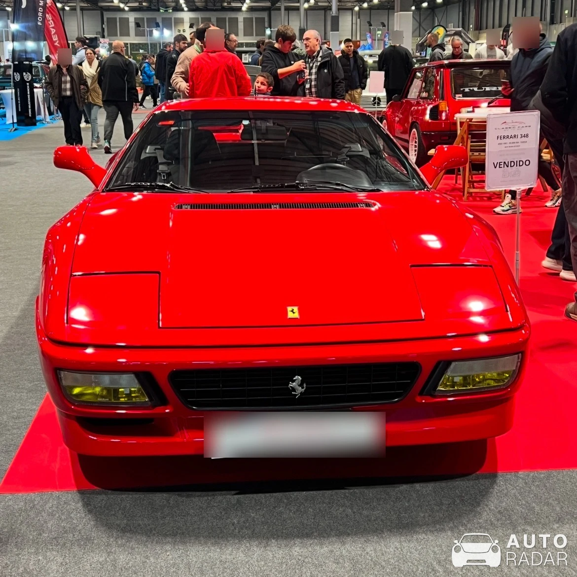 Ferrari 348 TS spotted in Madrid, Spanien