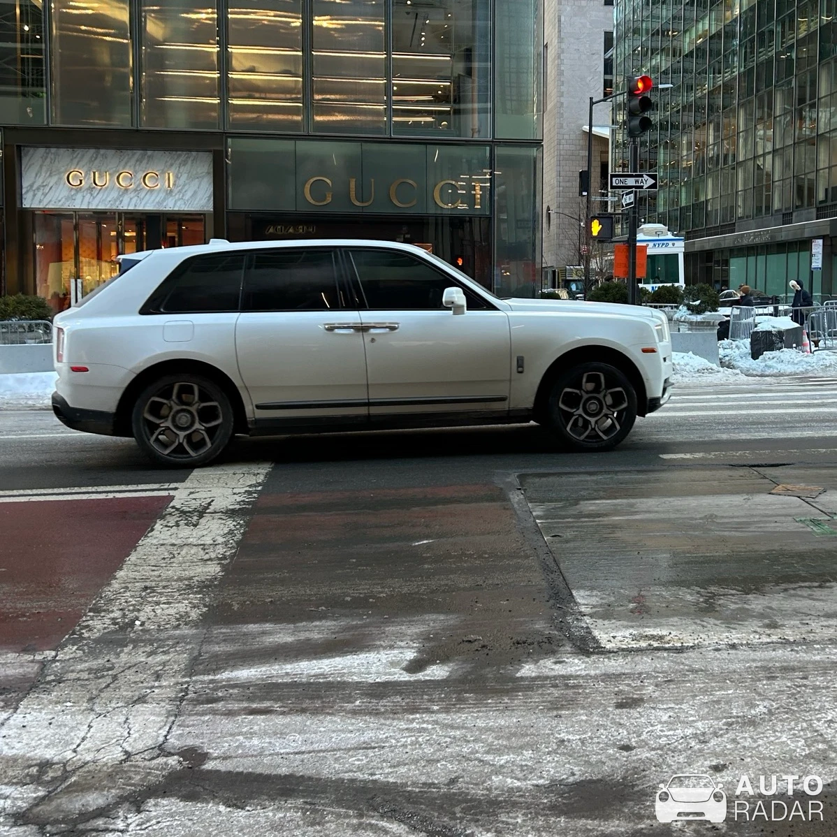Rolls-Royce Cullinan Black Badge spotted in New York, United States