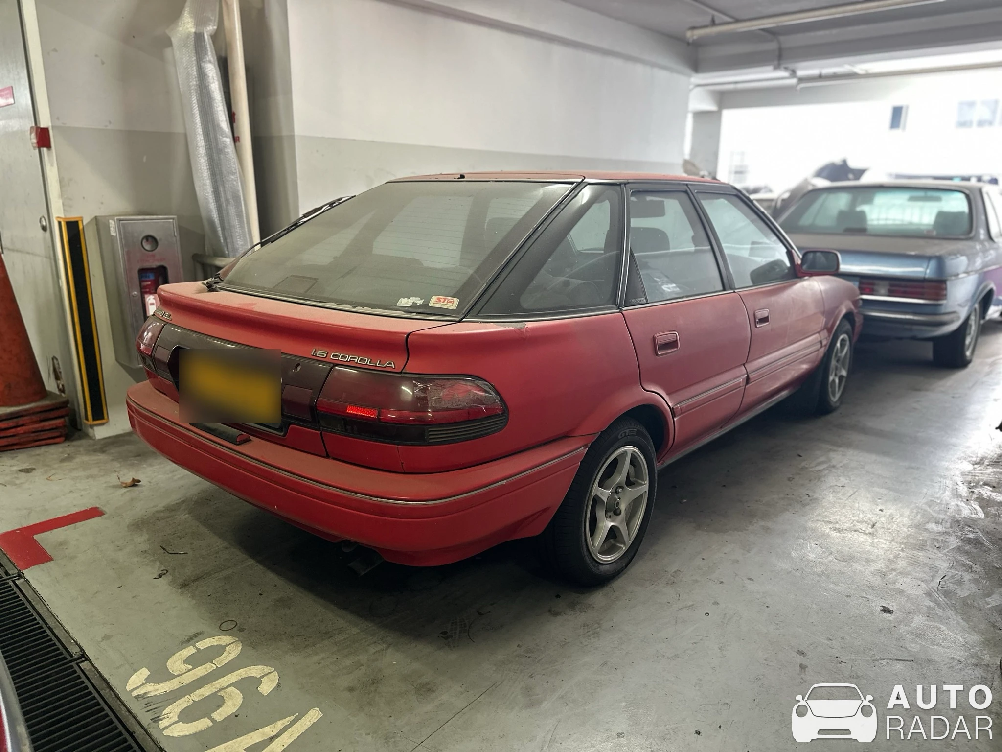 Toyota Corolla E90 spotted in Singapore