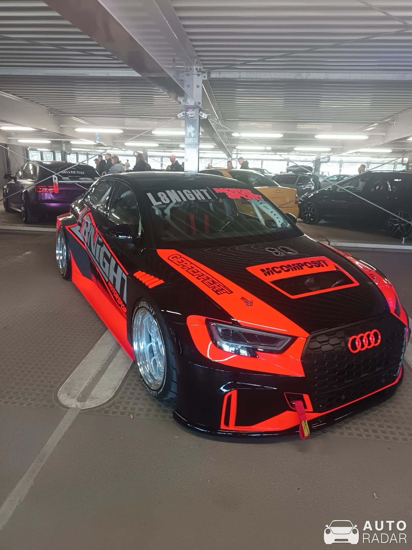 Audi RS3 Sedan LMS spotted in Schöneck