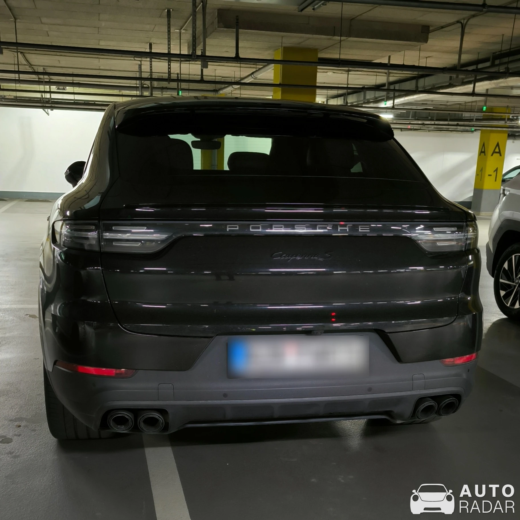 Porsche Cayenne Coupé S spotted in Moravská Ostrava a Přívoz, Czechia