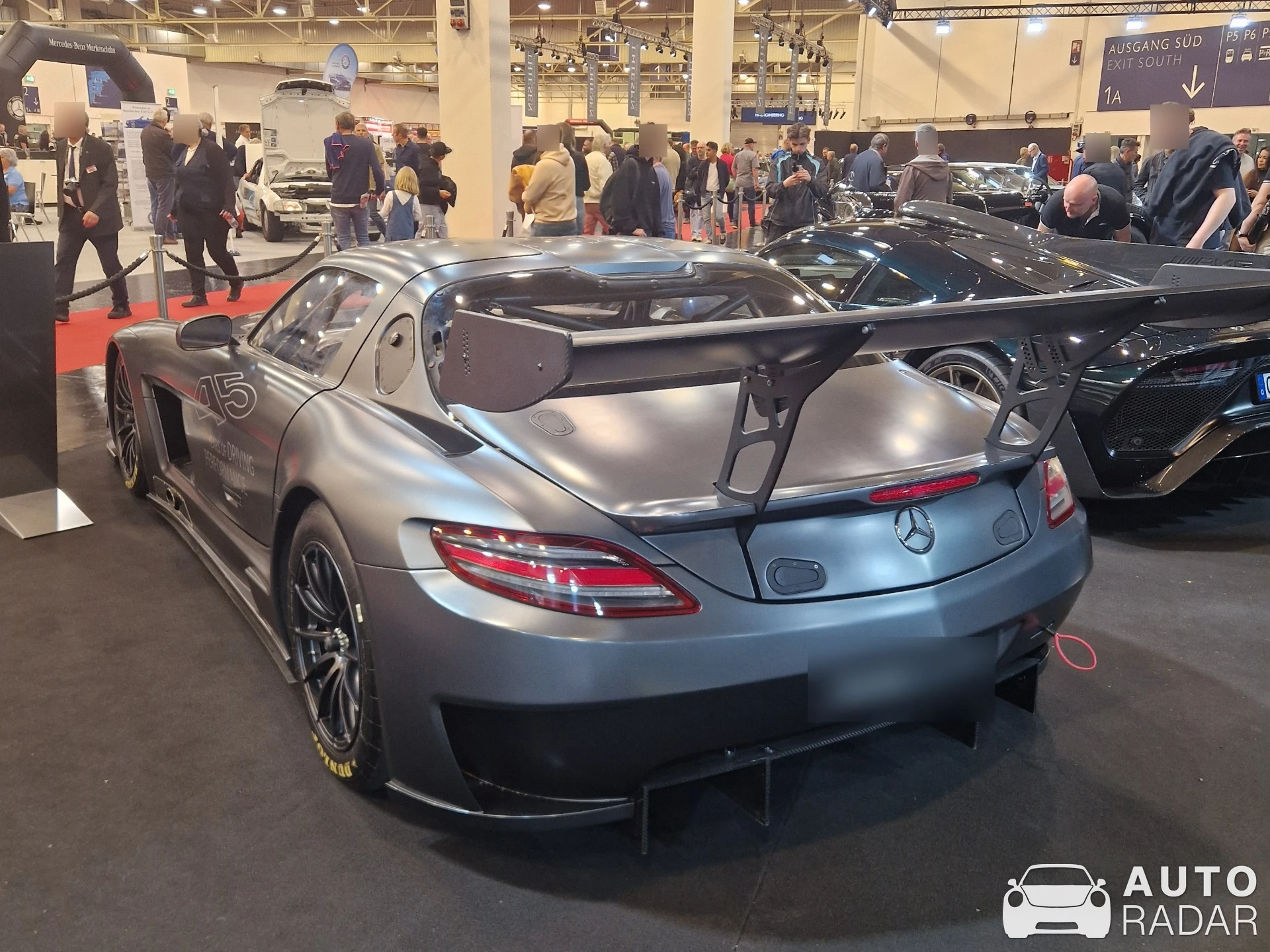 Mercedes-Benz SLS AMG GT3 45th Anniversary spotted in Essen