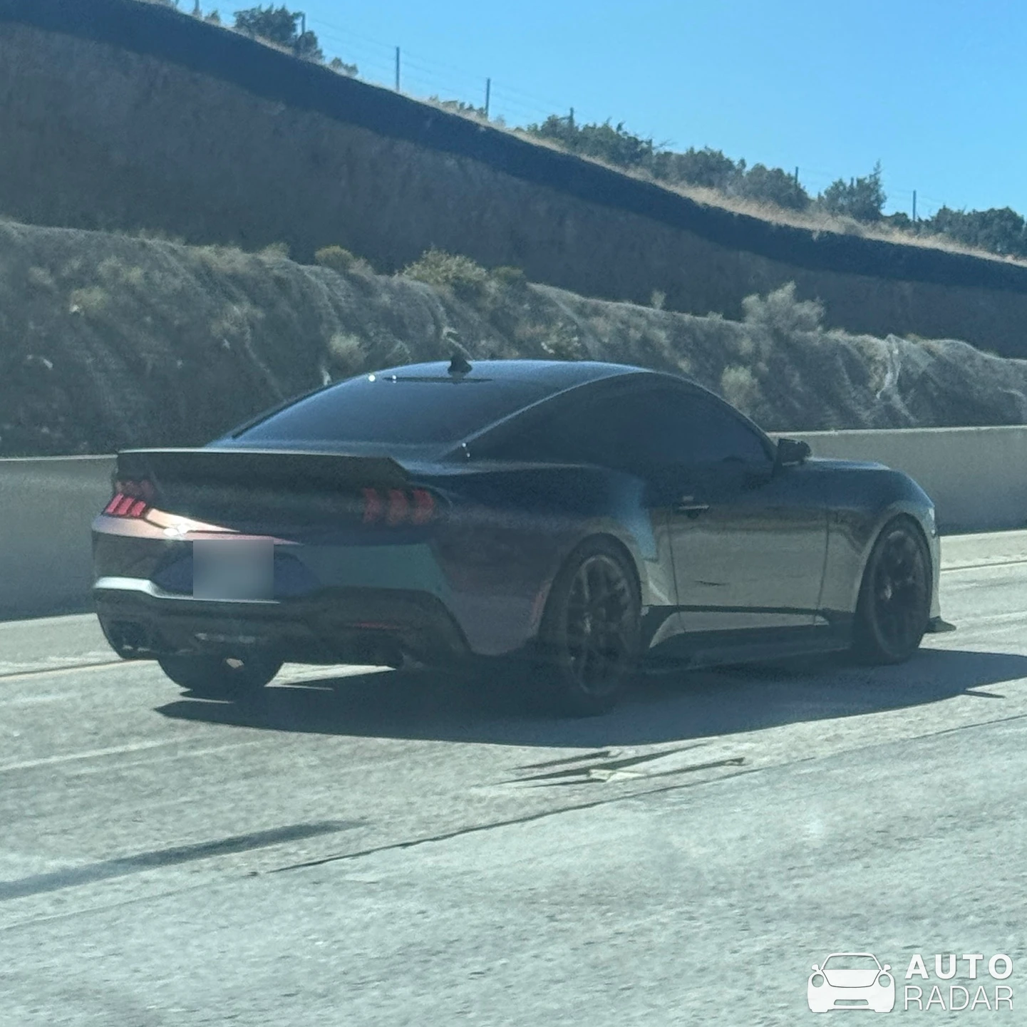 Ford Mustang RTR Spec 3 2025 spotted in Palmdale