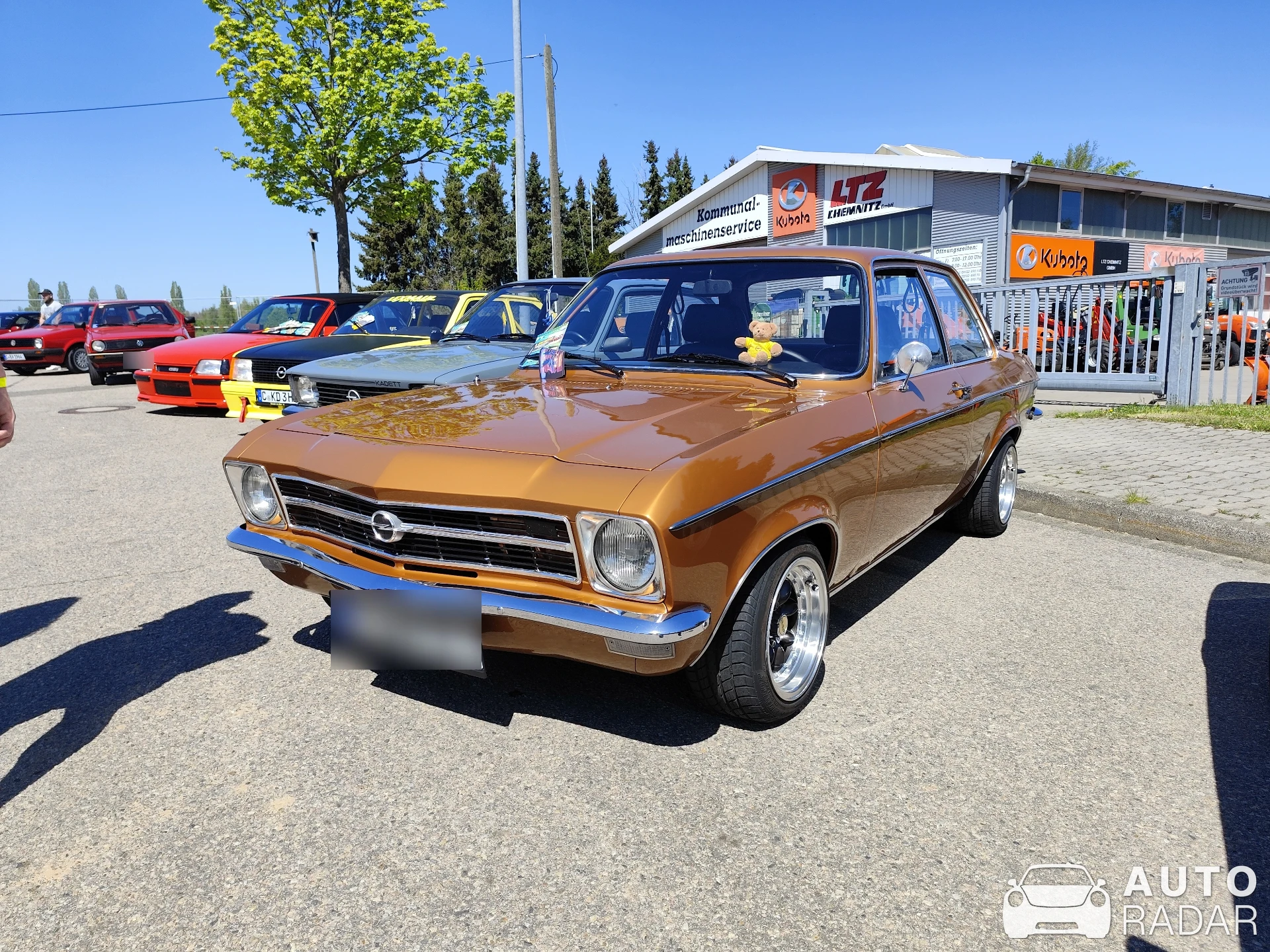 Opel Ascona A spotted in Hartmannsdorf
