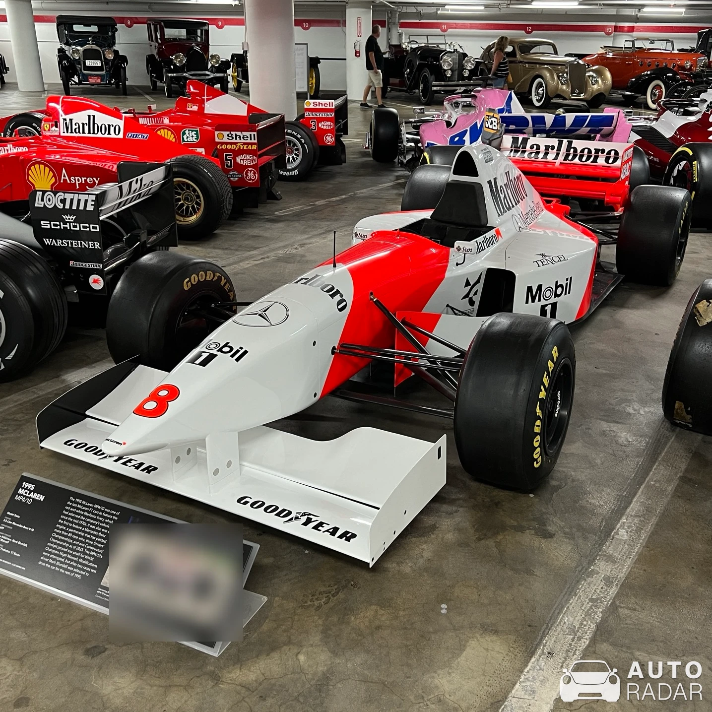 McLaren MP4/10 spotted in Los Angeles