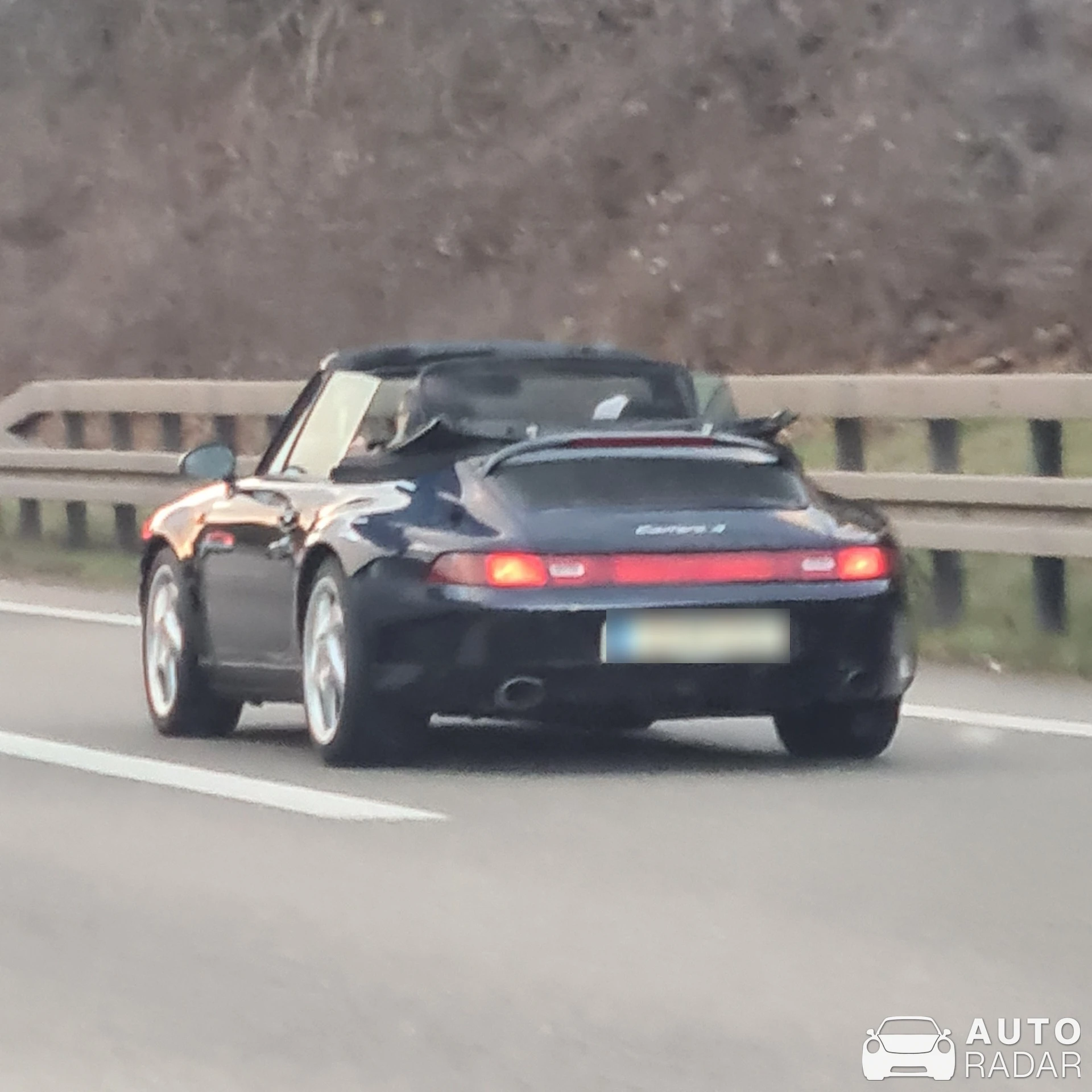 Porsche 993 Carrera 4 Cabriolet spotted in Sindelfingen