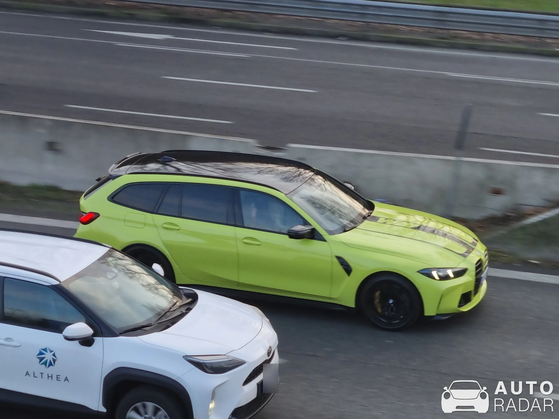 BMW M3 G81 Touring Competition spotted in Milano, Italy
