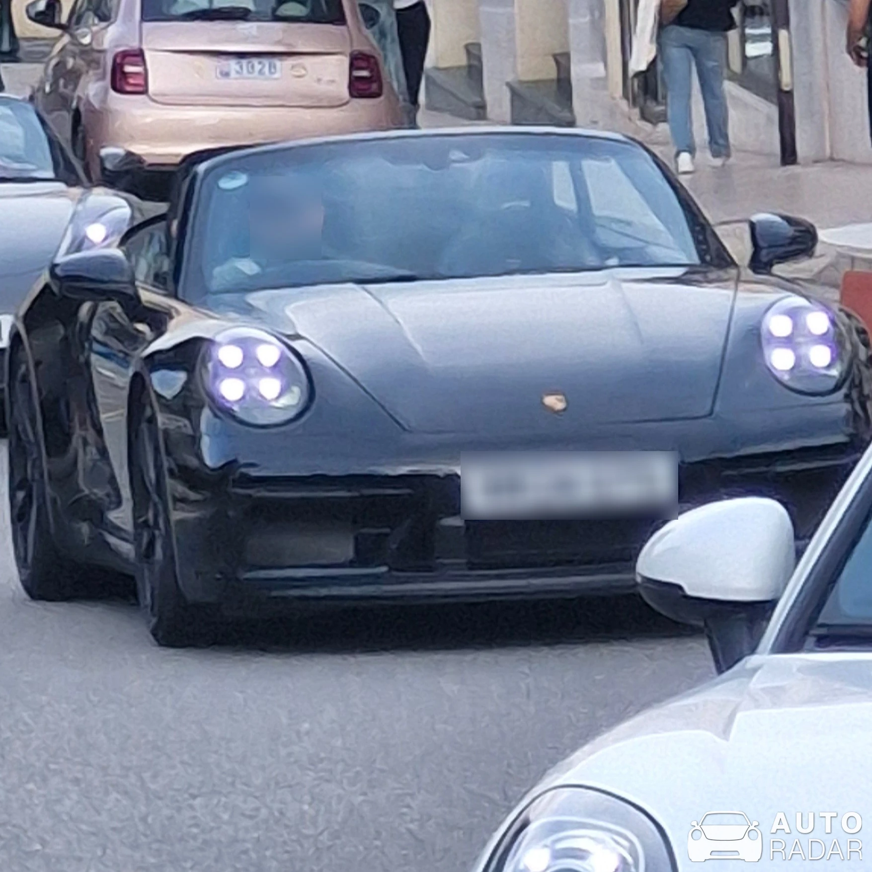 Porsche 992 Turbo S Cabriolet MkI spotted in Sicily, Italy