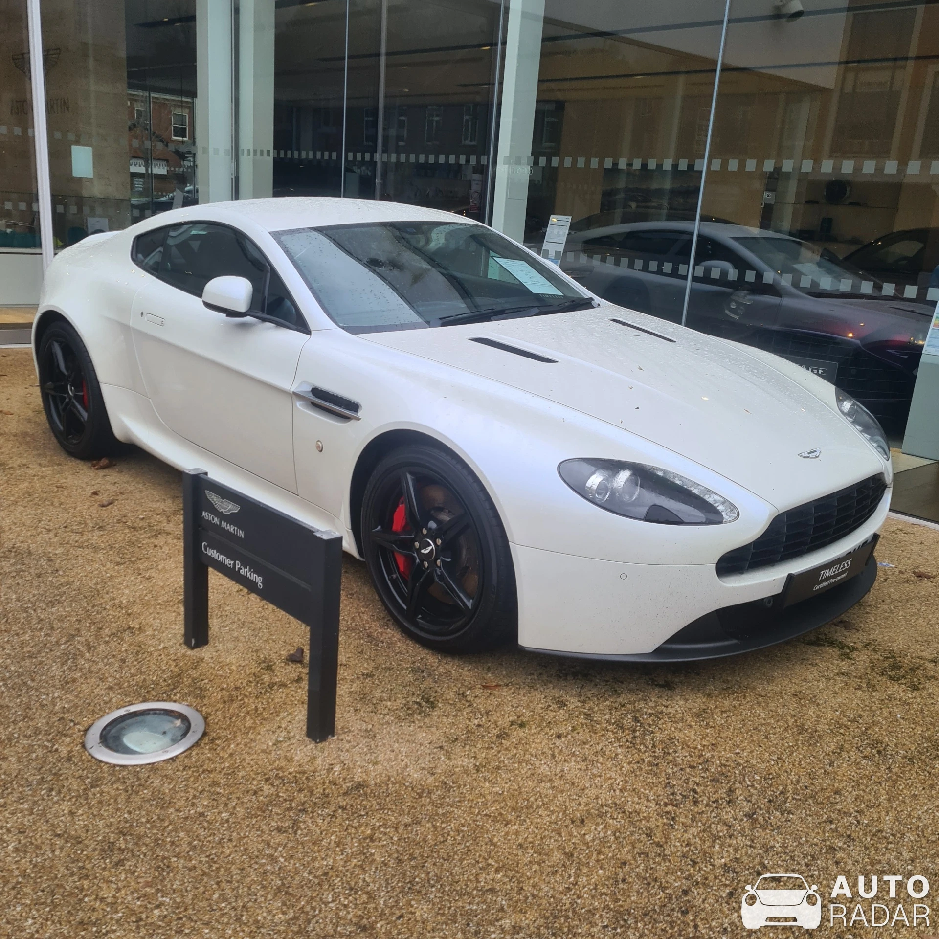 Aston Martin V8 Vantage S spotted in Cheshire East, United Kingdom