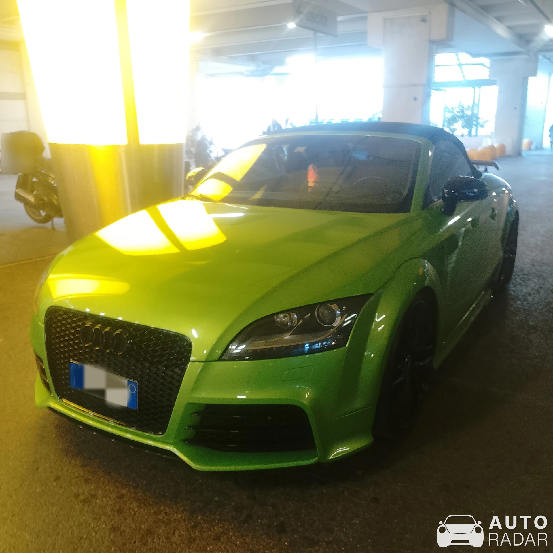 Audi TT-S 8J spotted in Rimini, Italy