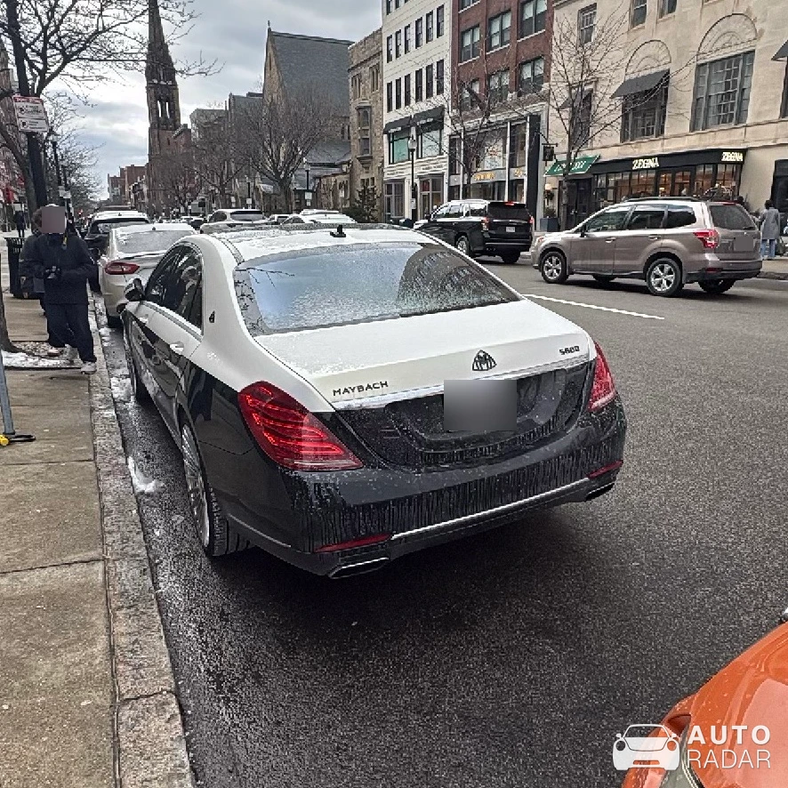 Mercedes-Maybach S 680 spotted in Boston, United States