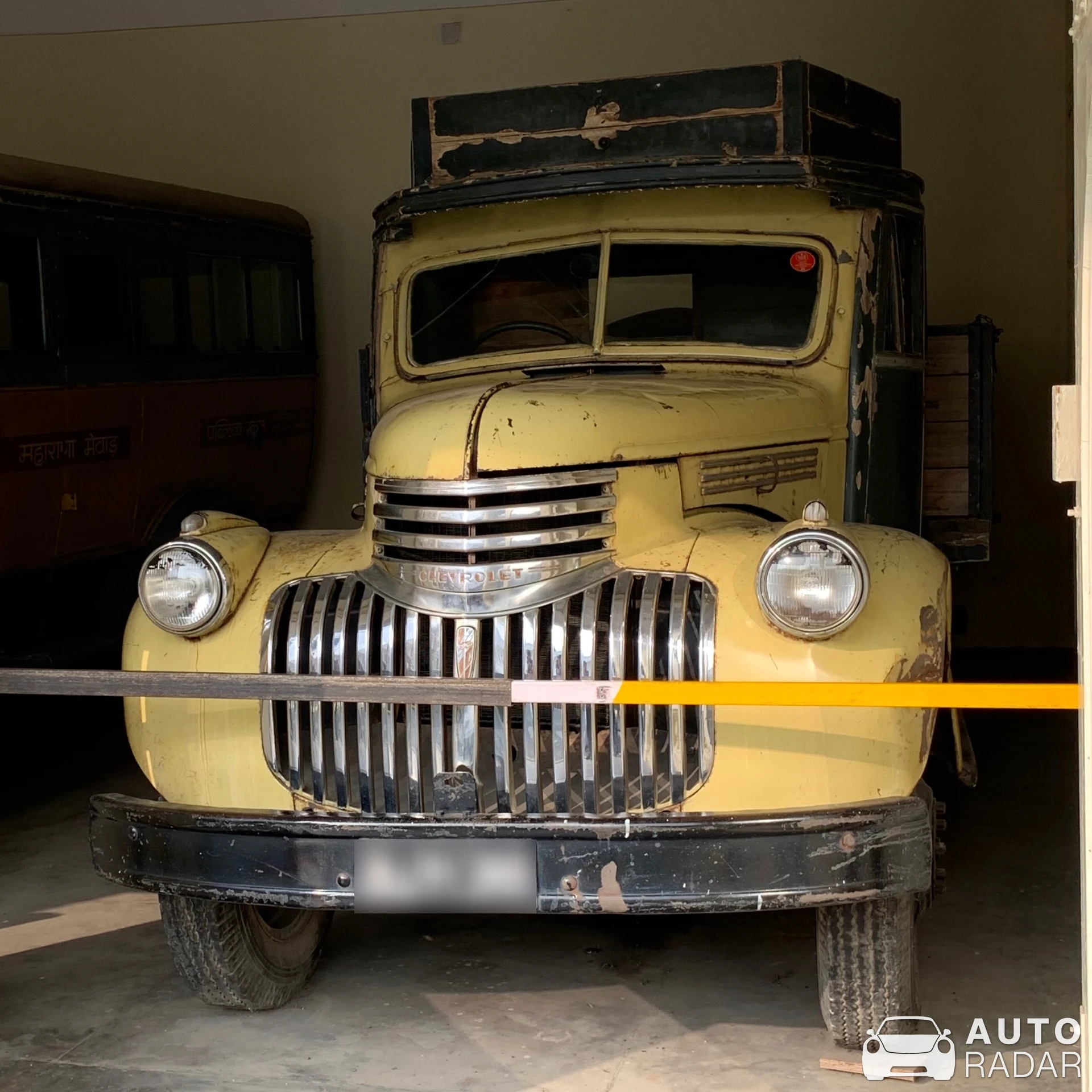 Chevrolet Bus spotted in Udaipur
