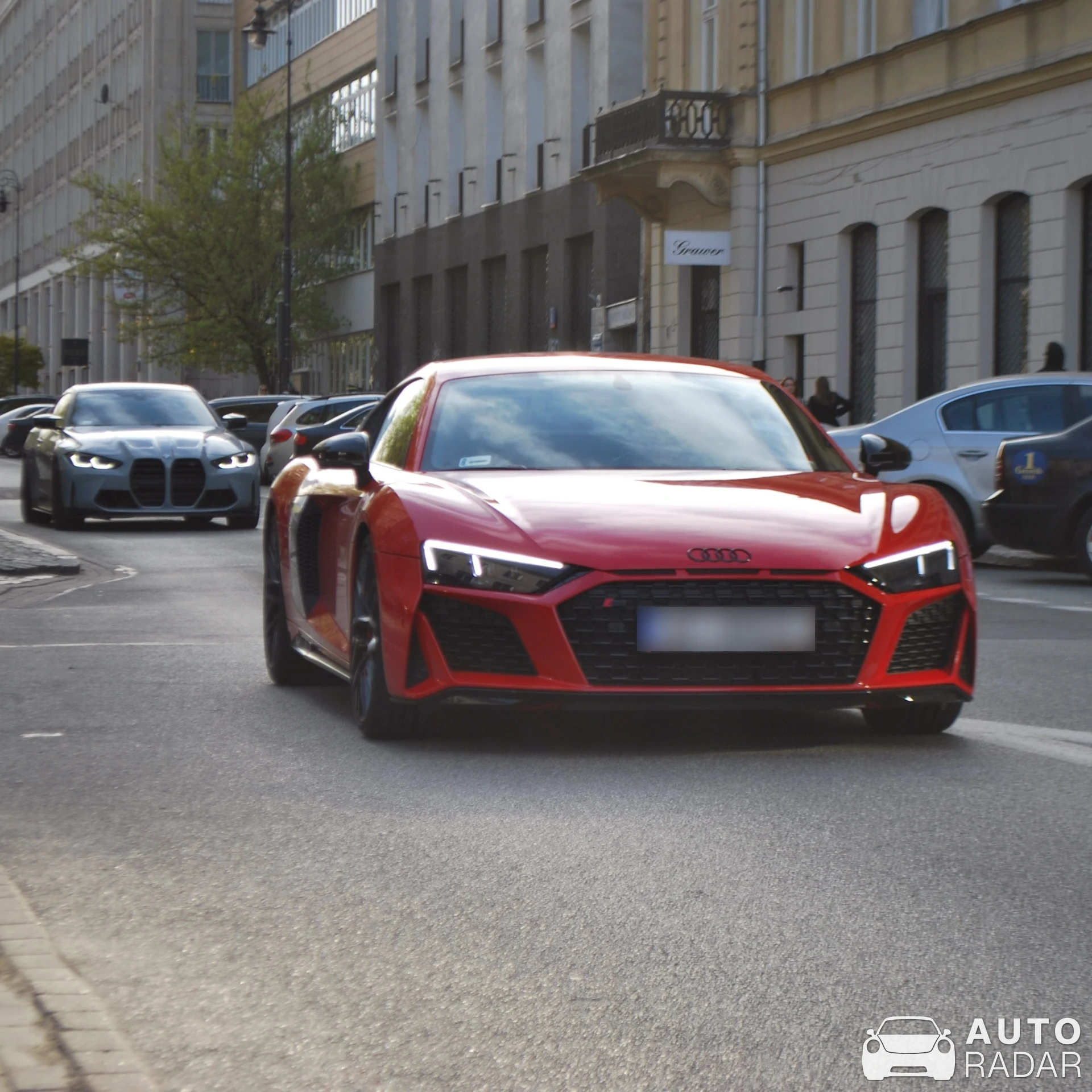 Audi R8 V10 2020 RWD spotted in Warszawa, Poland