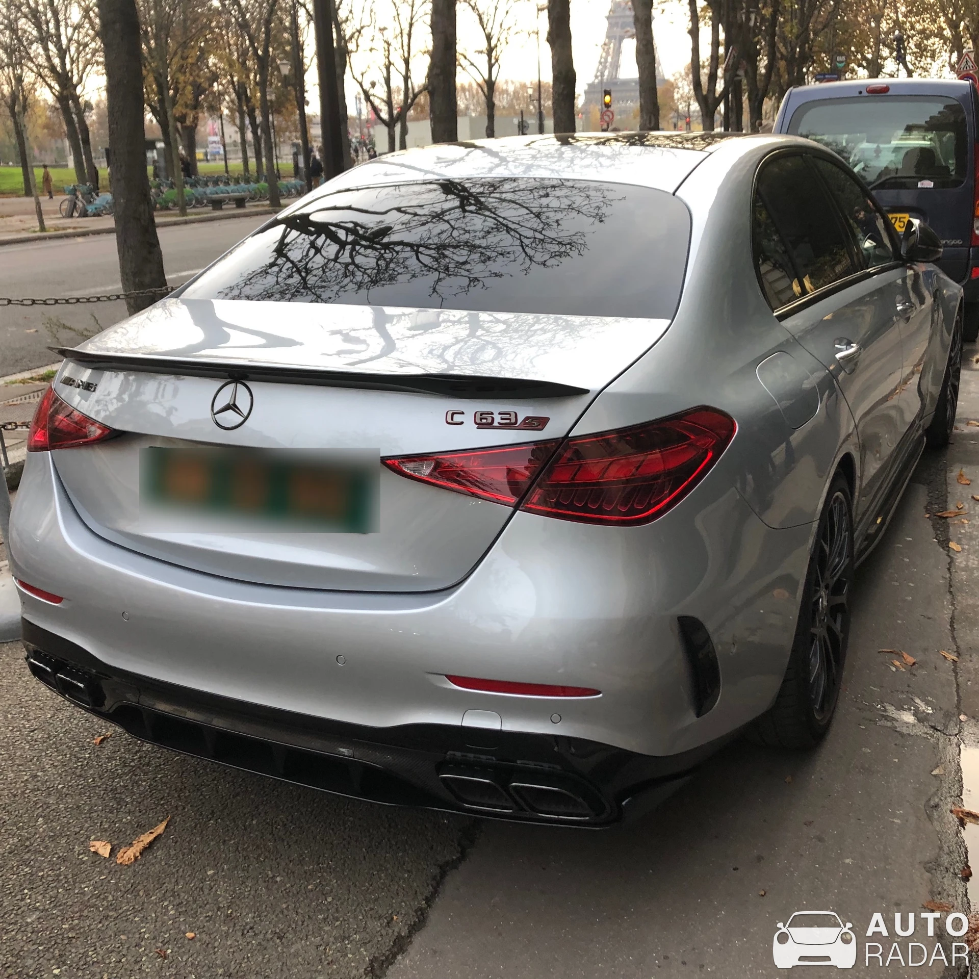 Mercedes-AMG C 63 S W206 spotted in Paris, France