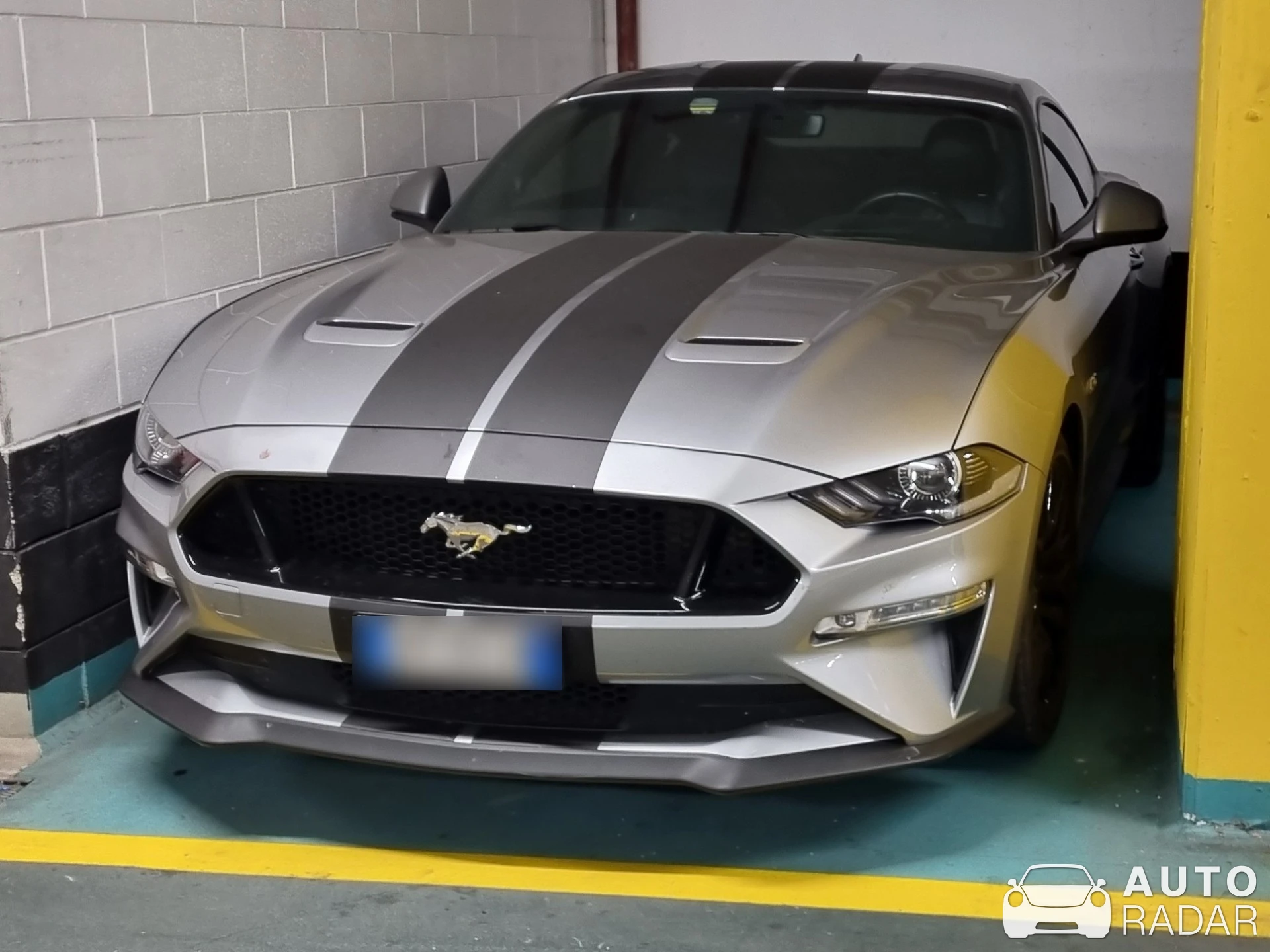 Ford Mustang GT spotted in Milano, Italia