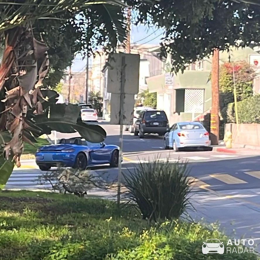 Porsche 718 Boxster spotted in Hermosa Beach, United States